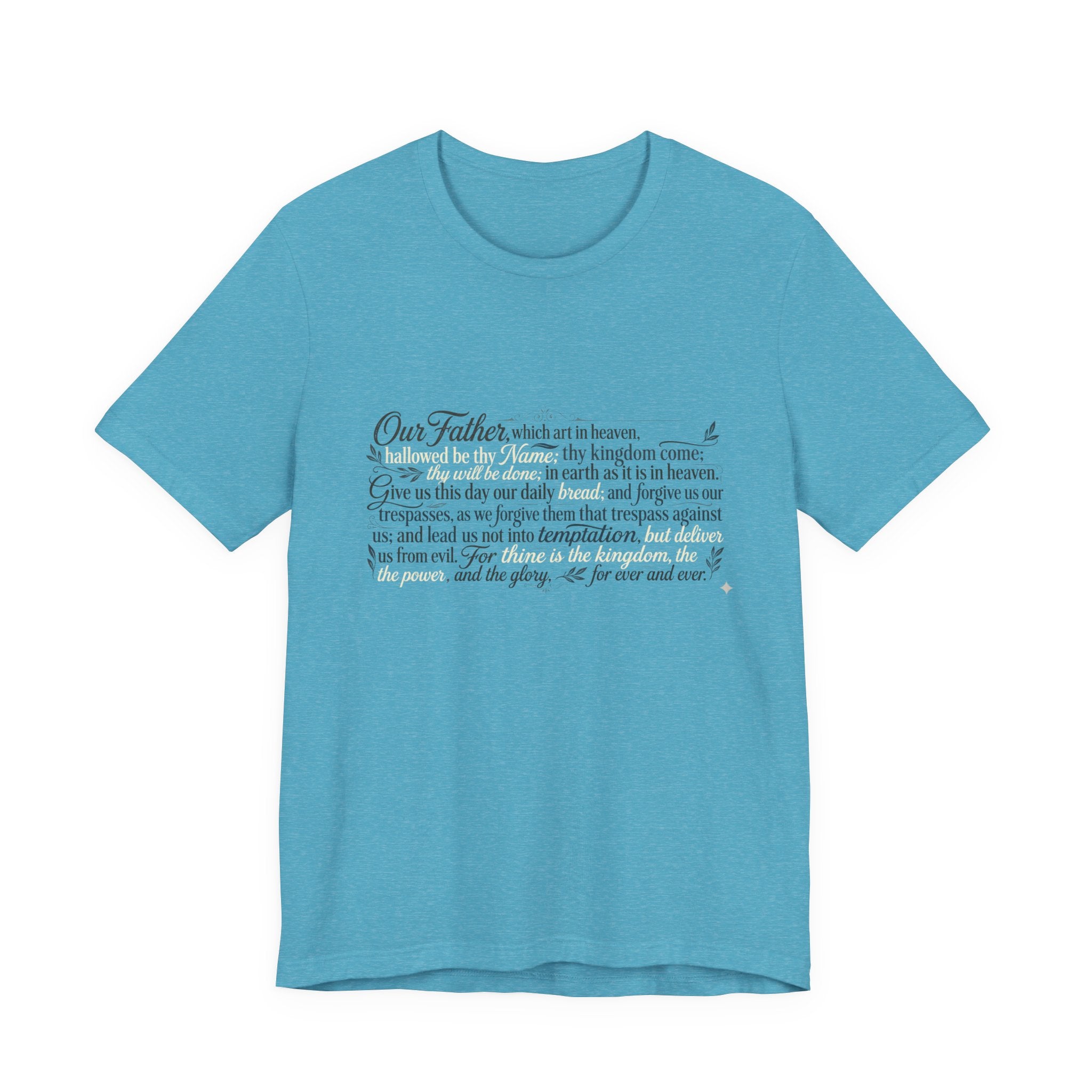 Our Father Prayer T-Shirt - Lord's Prayer Tee