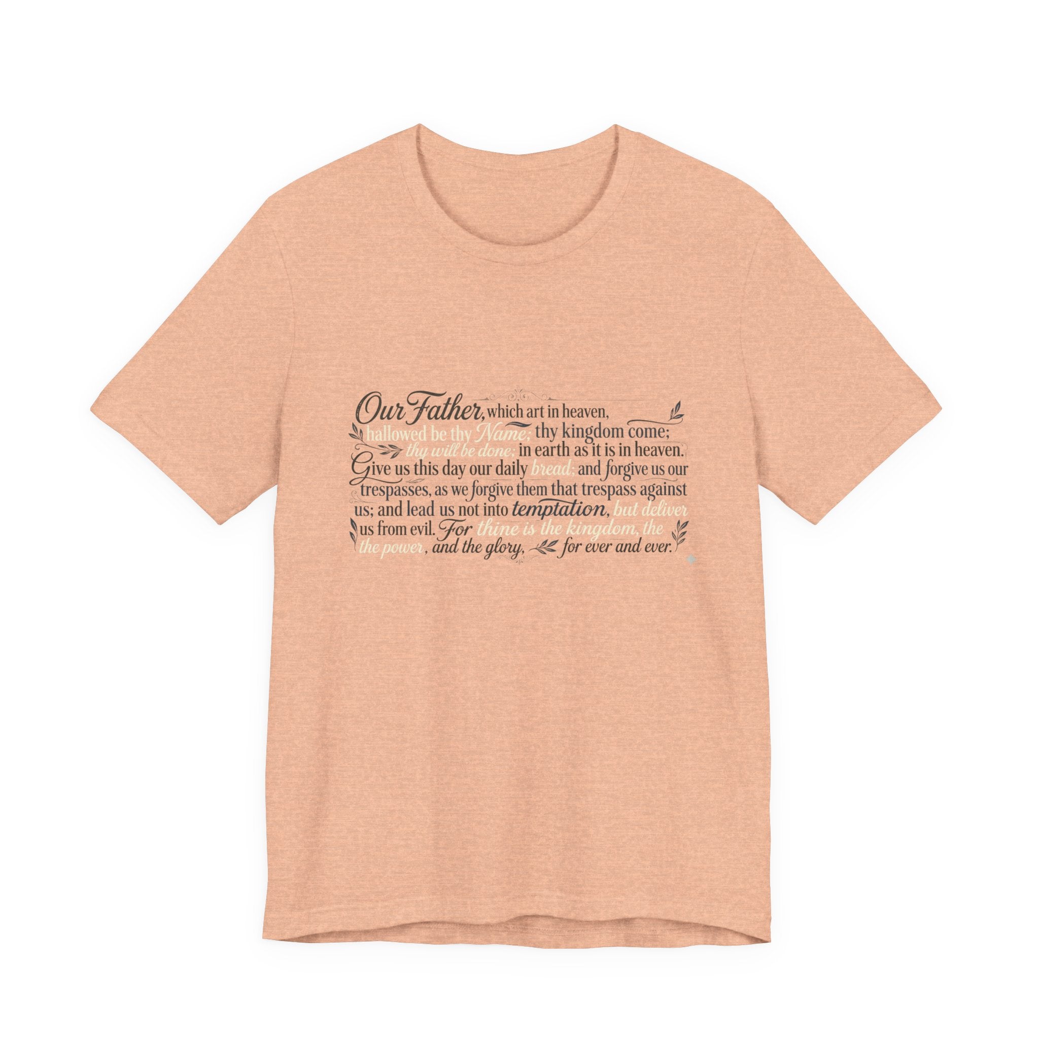 Our Father Prayer T-Shirt - Lord's Prayer Tee