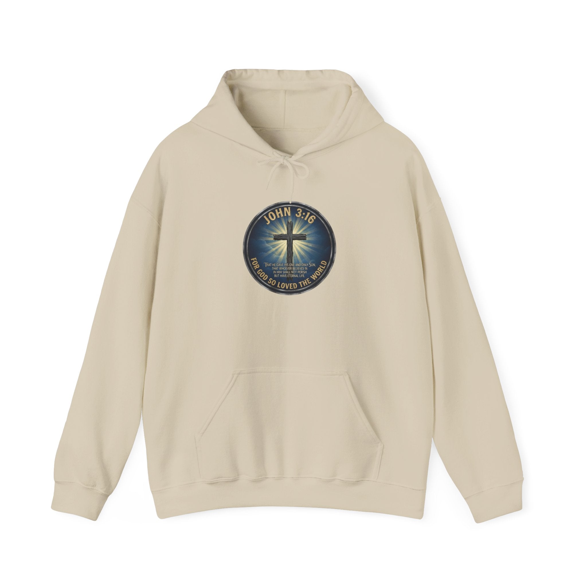 John 3:16 Inspirational Hoodie