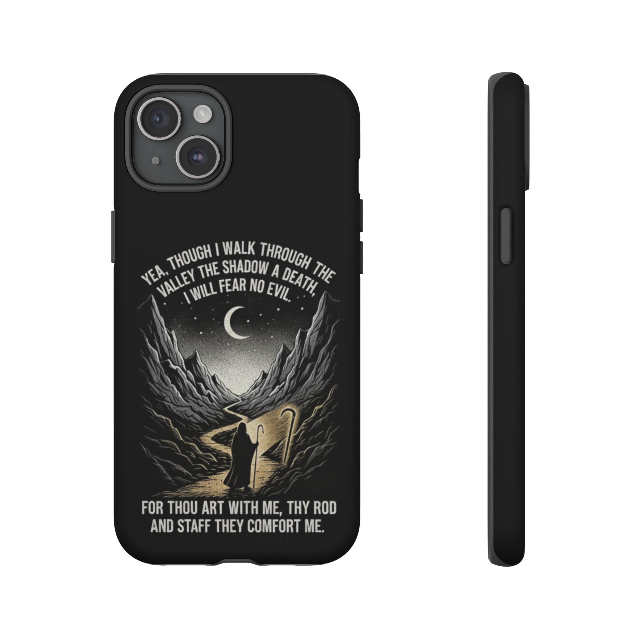 Psalm 23 Shepherd Silhouette phone case | Tough Cases