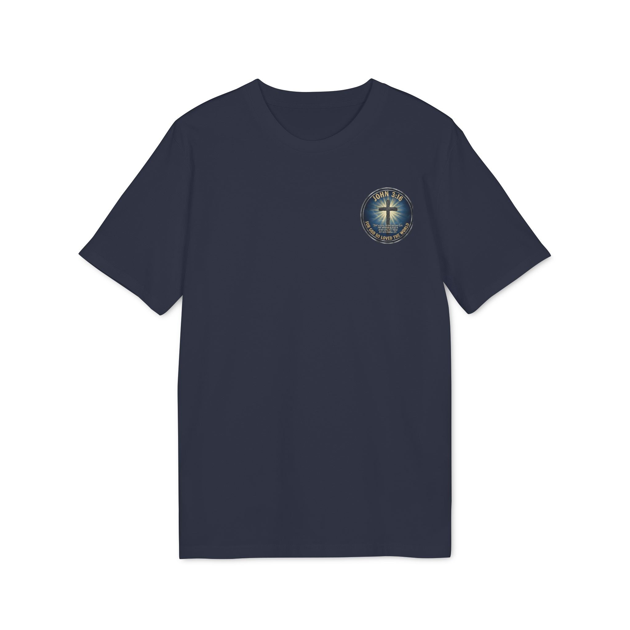 John 3:16 Cross T-shirt | Christian Faith Scripture Tee