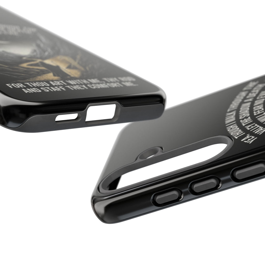 Psalm 23 Shepherd Silhouette phone case | Tough Cases