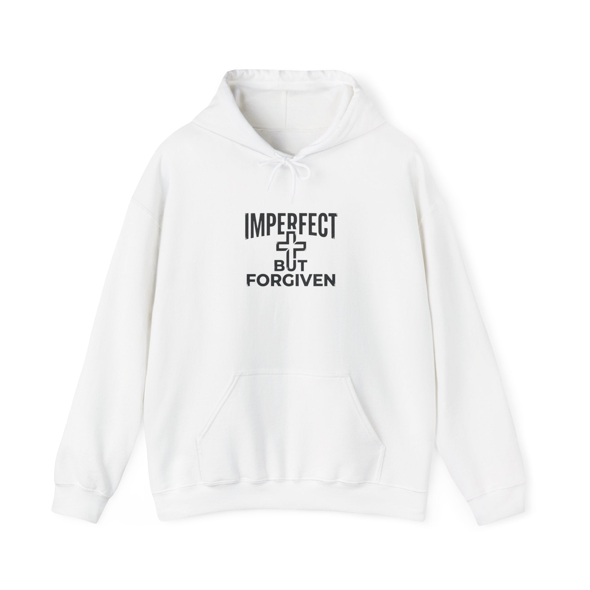 Imperfect But Forgiven Hoodie — Christian Faith hoodie