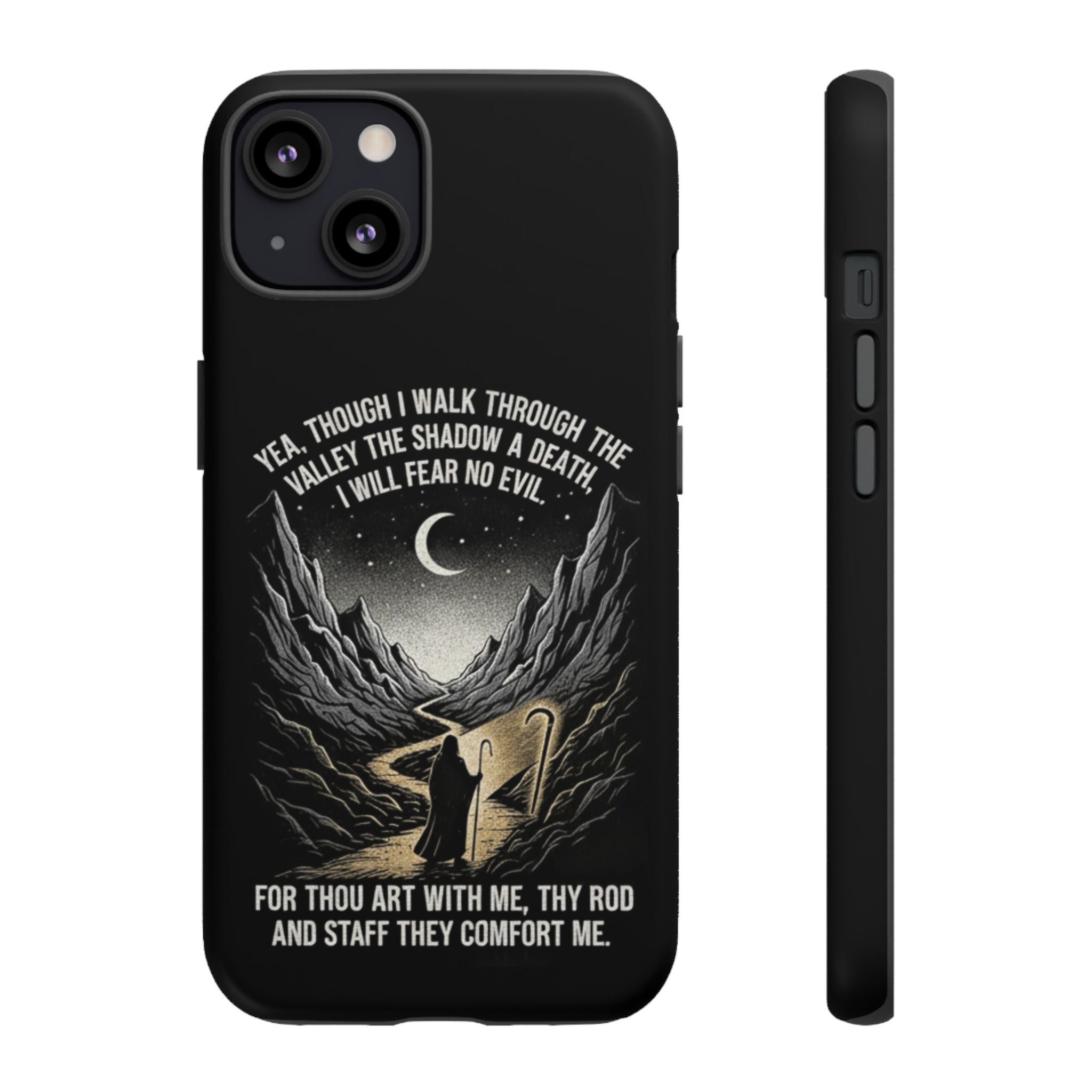 Psalm 23 Shepherd Silhouette phone case | Tough Cases