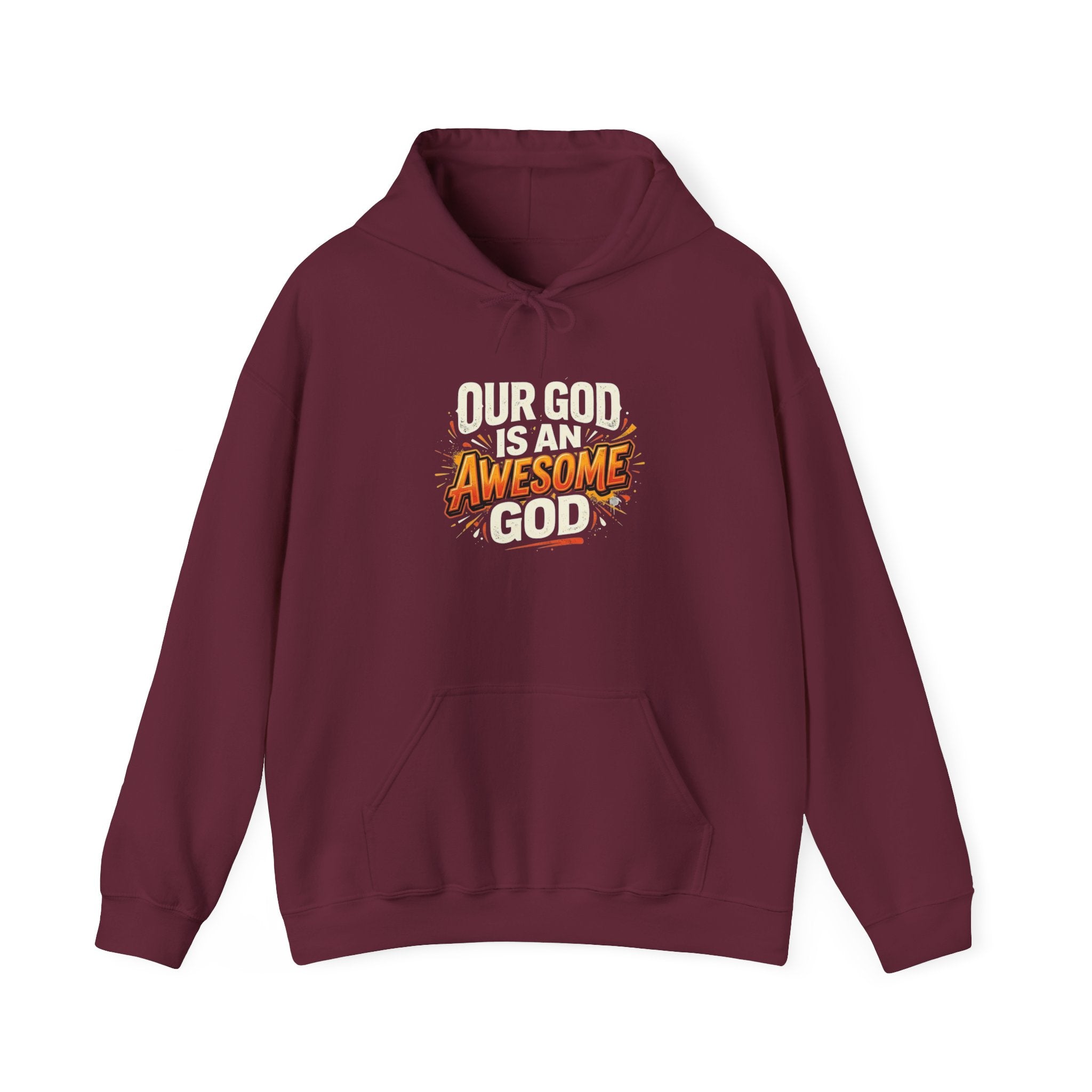 Our God Is An Awesome God, Christian Hoodie