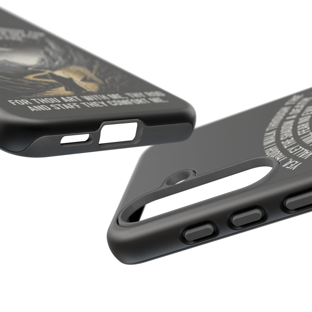 Psalm 23 Shepherd Silhouette phone case | Tough Cases