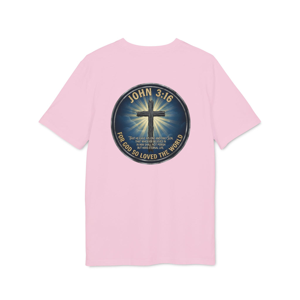 John 3:16 Cross T-shirt | Christian Faith Scripture Tee