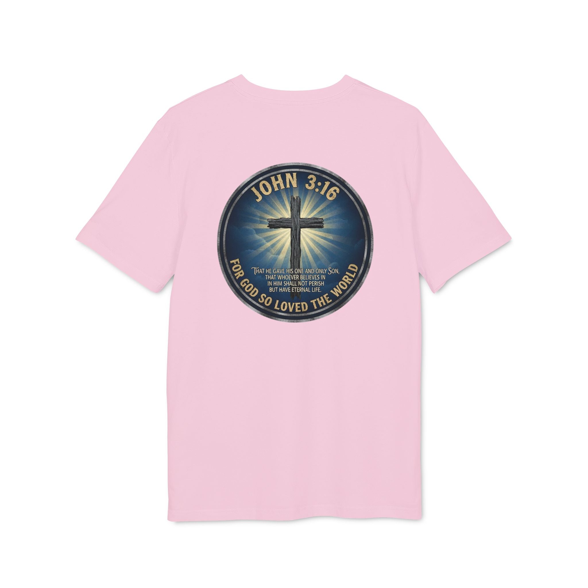 John 3:16 Cross T-shirt | Christian Faith Scripture Tee