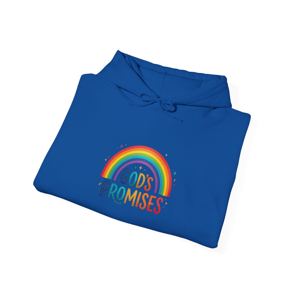 "God's Promises" Rainbow Christian Hoodie