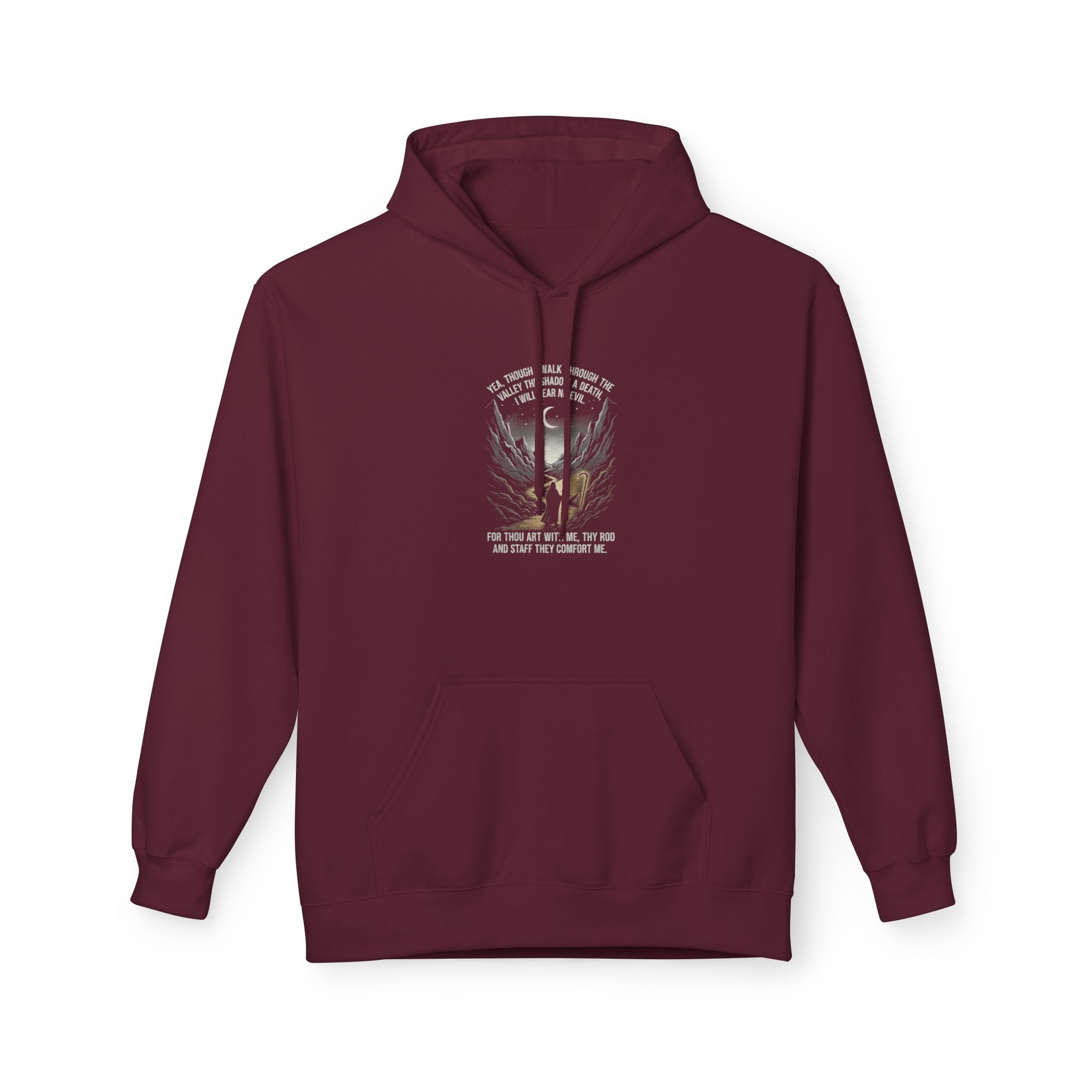 Psalm 23 Valley Of Death Hoodie