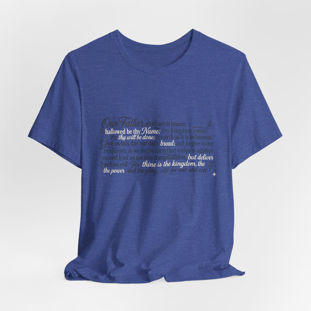 Our Father Prayer T-Shirt - Lord's Prayer Tee