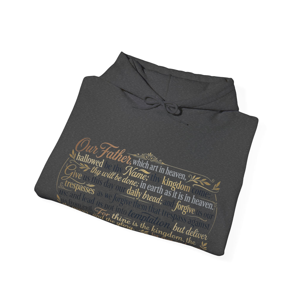 Lord's Prayer Scripture Hoodie | Faith Christian Prayer Pullover