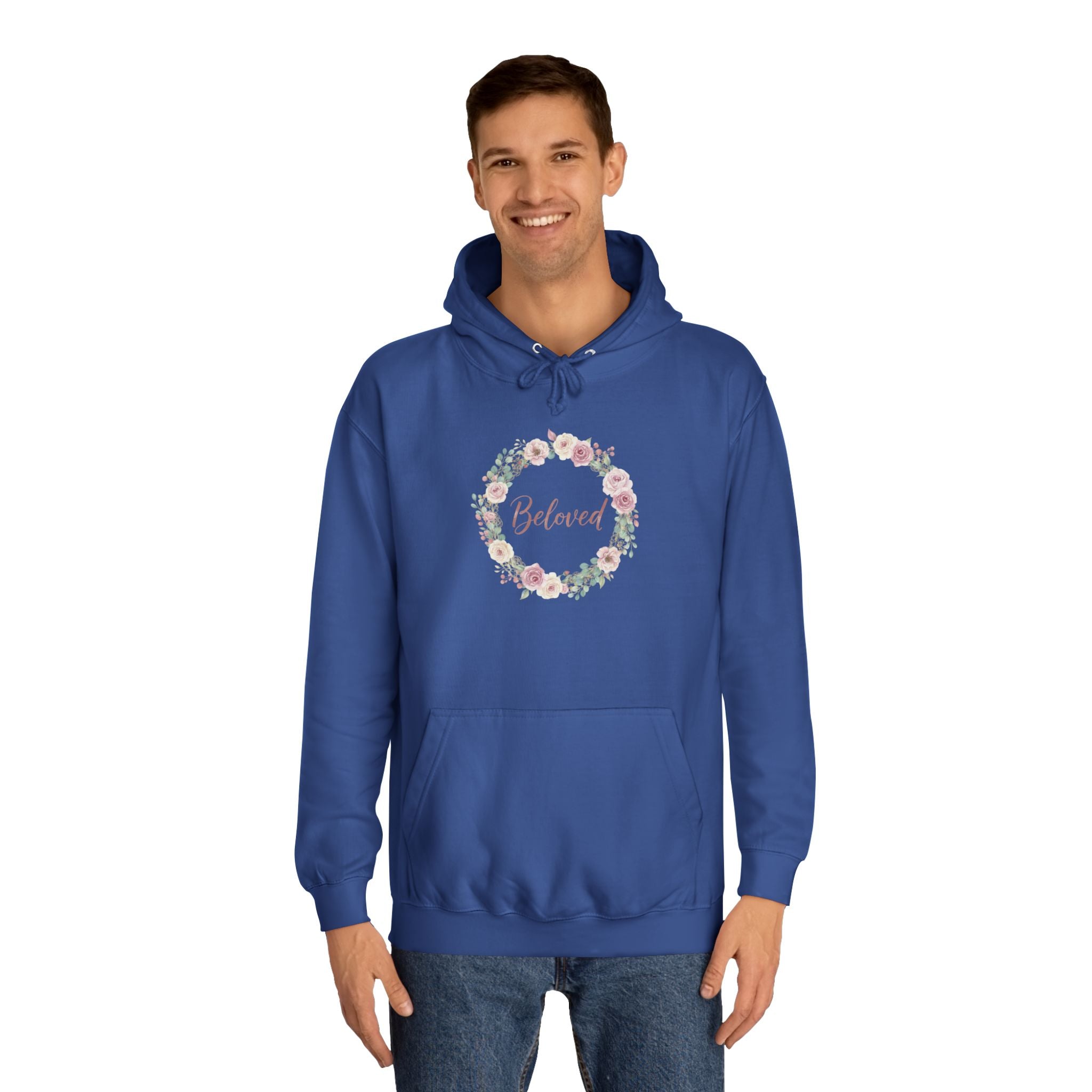 Floral Wreath Beloved Hoodie