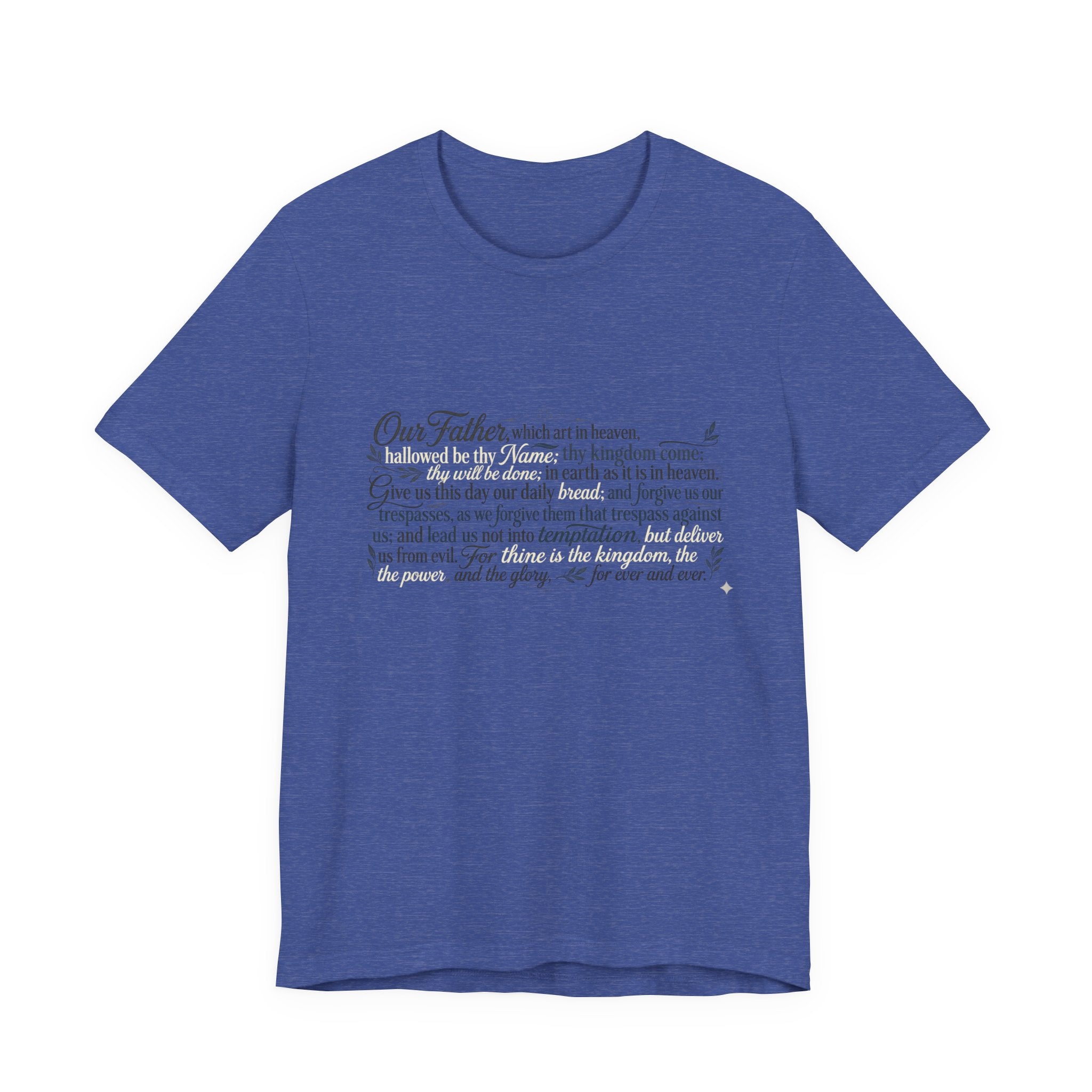 Our Father Prayer T-Shirt - Lord's Prayer Tee
