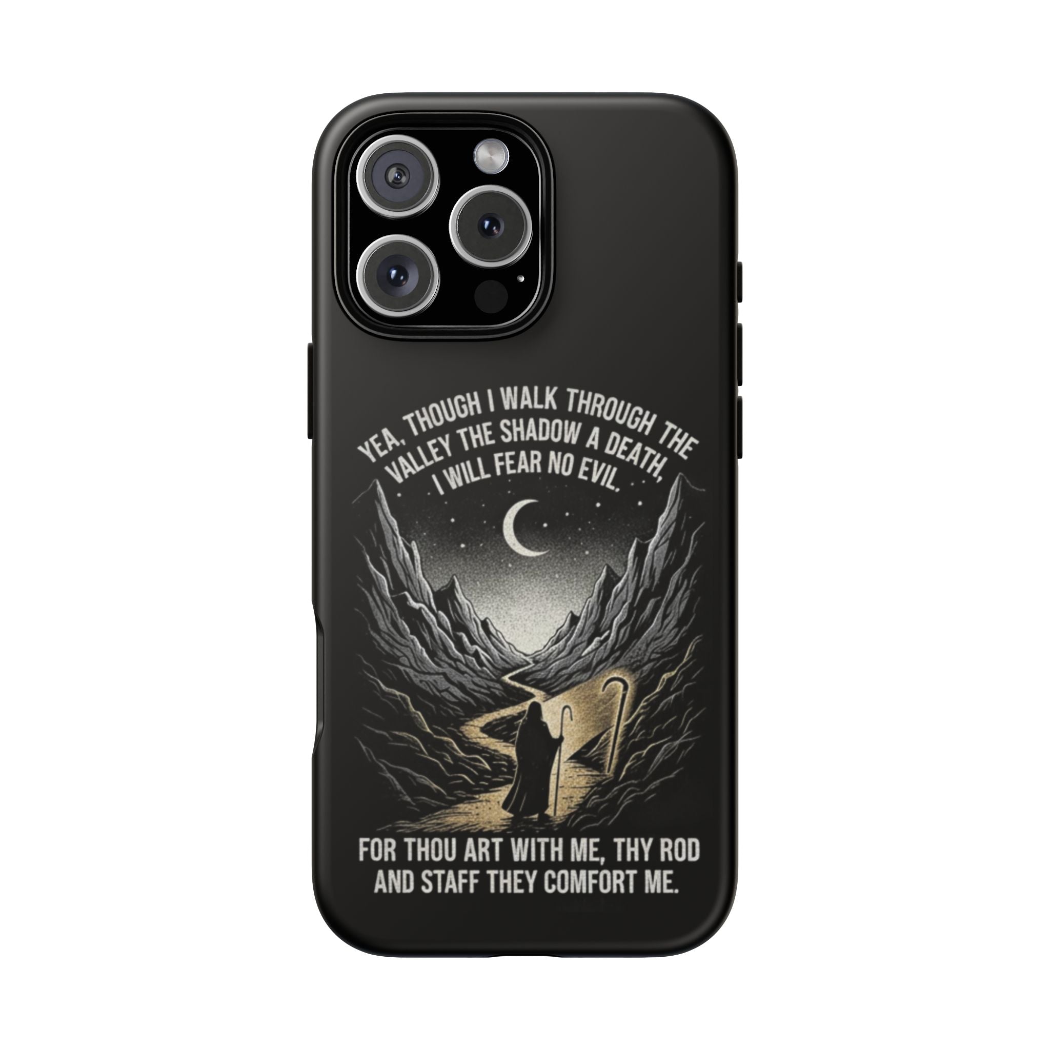 Psalm 23 Shepherd Silhouette phone case | Tough Cases