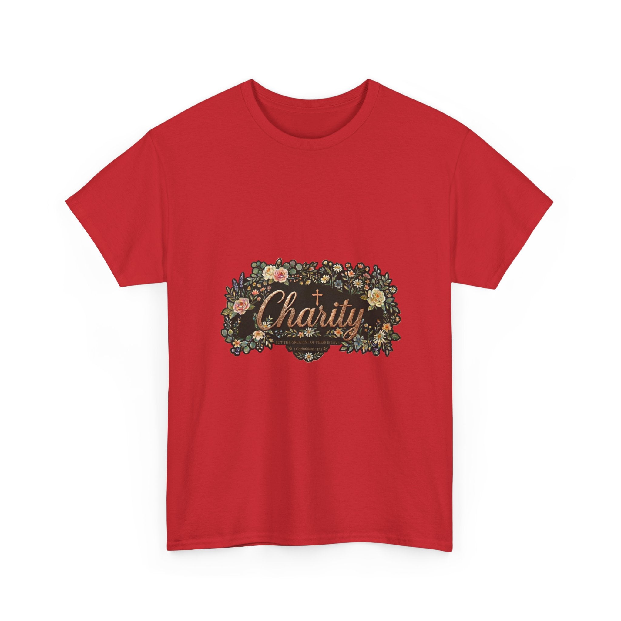 Charity Floral Tee, T-Shirt