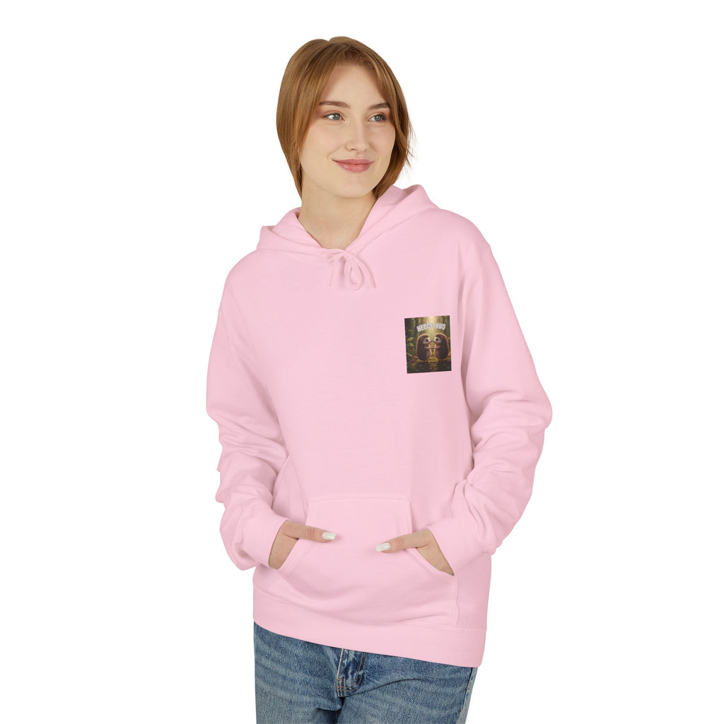 Hedge Hug Hedgehogs Hoodie | Cute Animal Woodland Illustration
