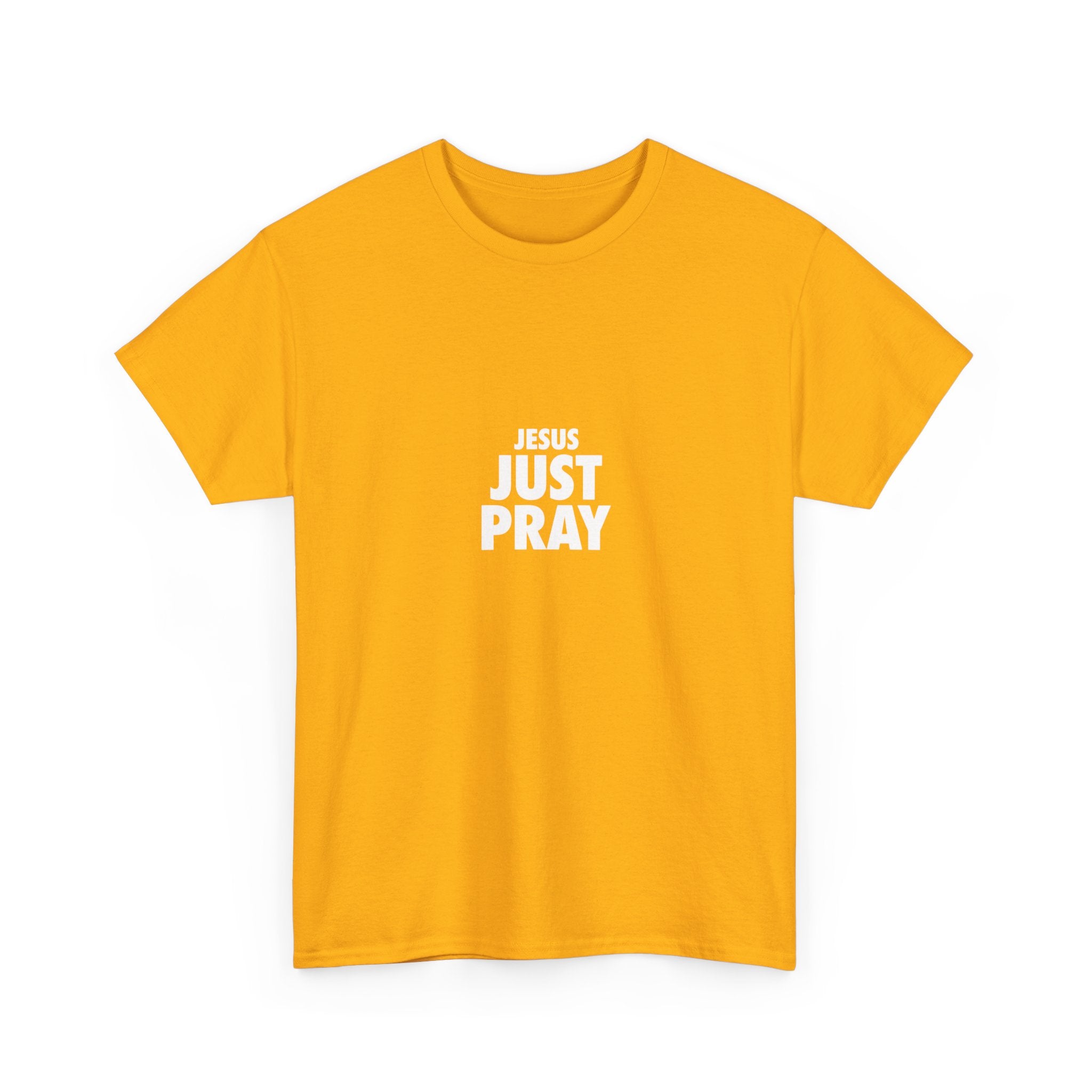 Jesus Just Pray T-Shirt — Christian Faith Graphic Tee