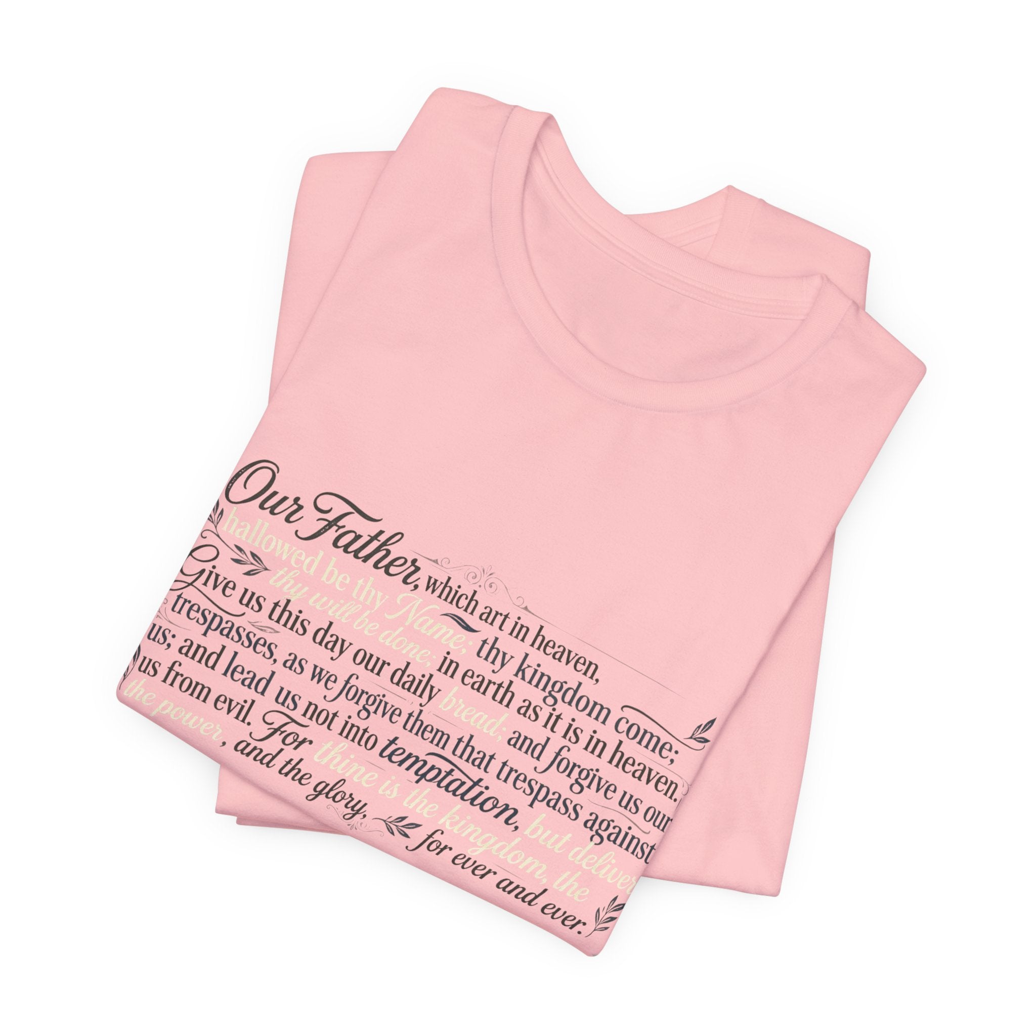 Our Father Prayer T-Shirt - Lord's Prayer Tee