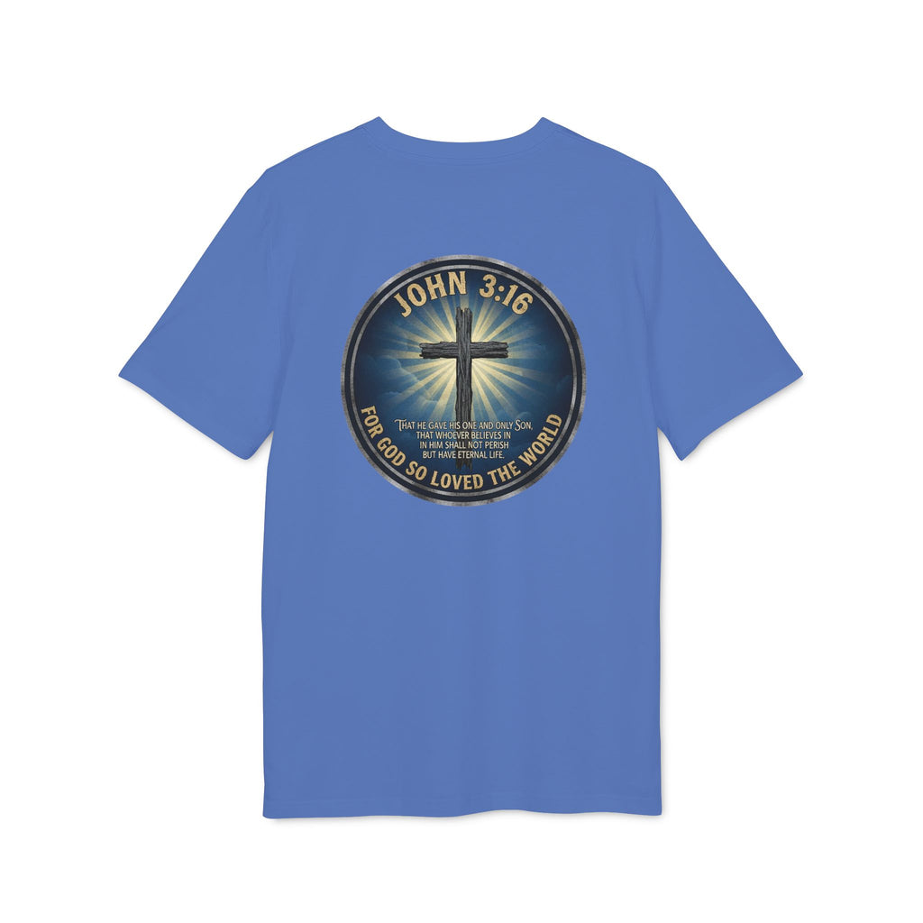 John 3:16 Cross T-shirt | Christian Faith Scripture Tee