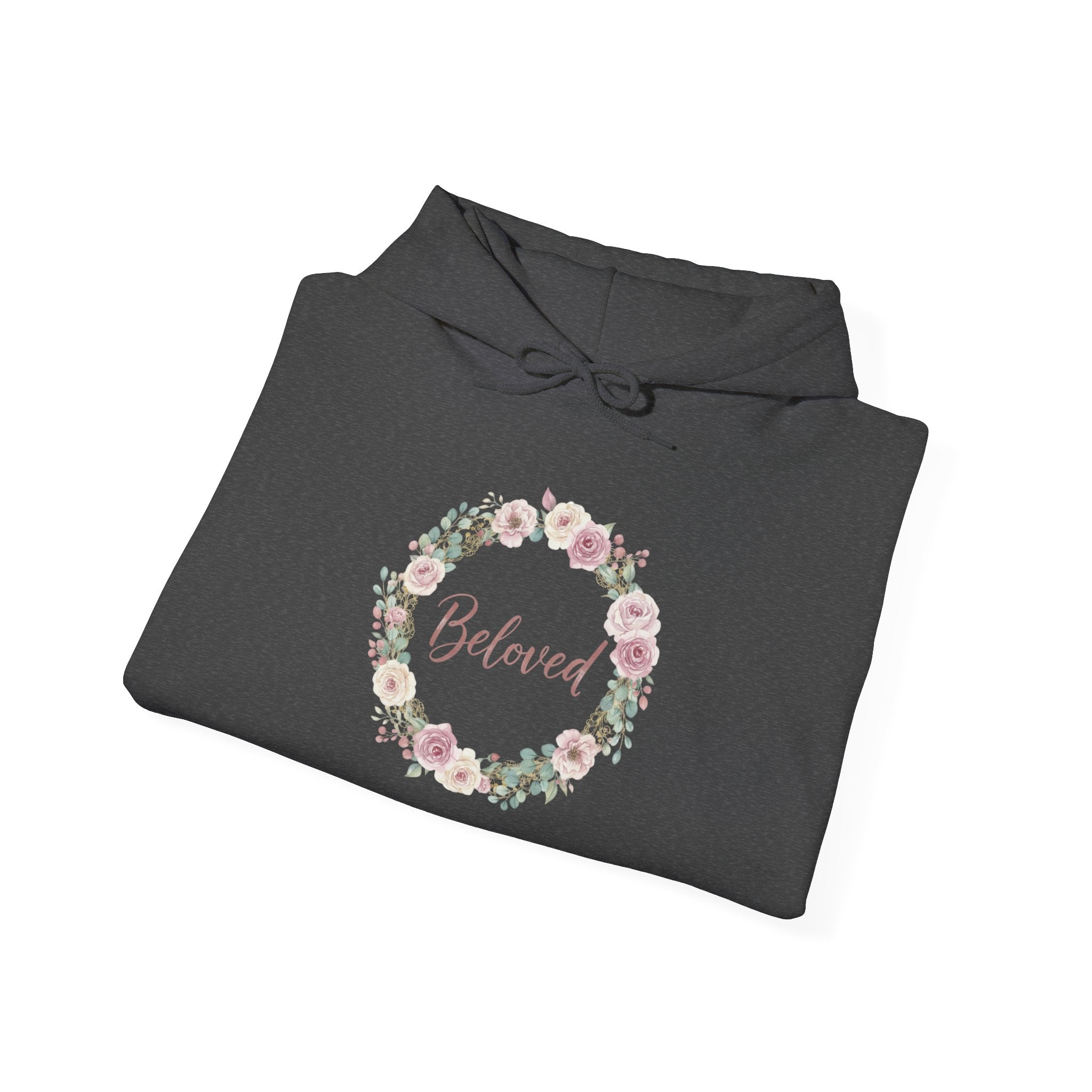 Beloved Floral Wreath Hoodie USA