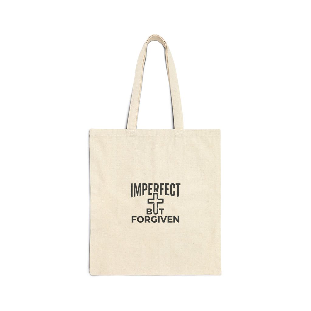 Imperfect But Forgiven Tote Bag
