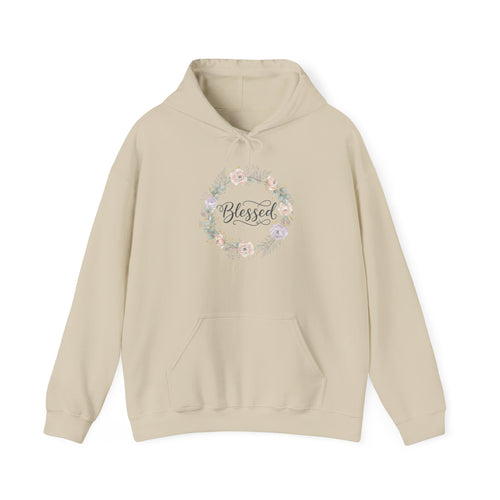 Blessed Floral Hoodie