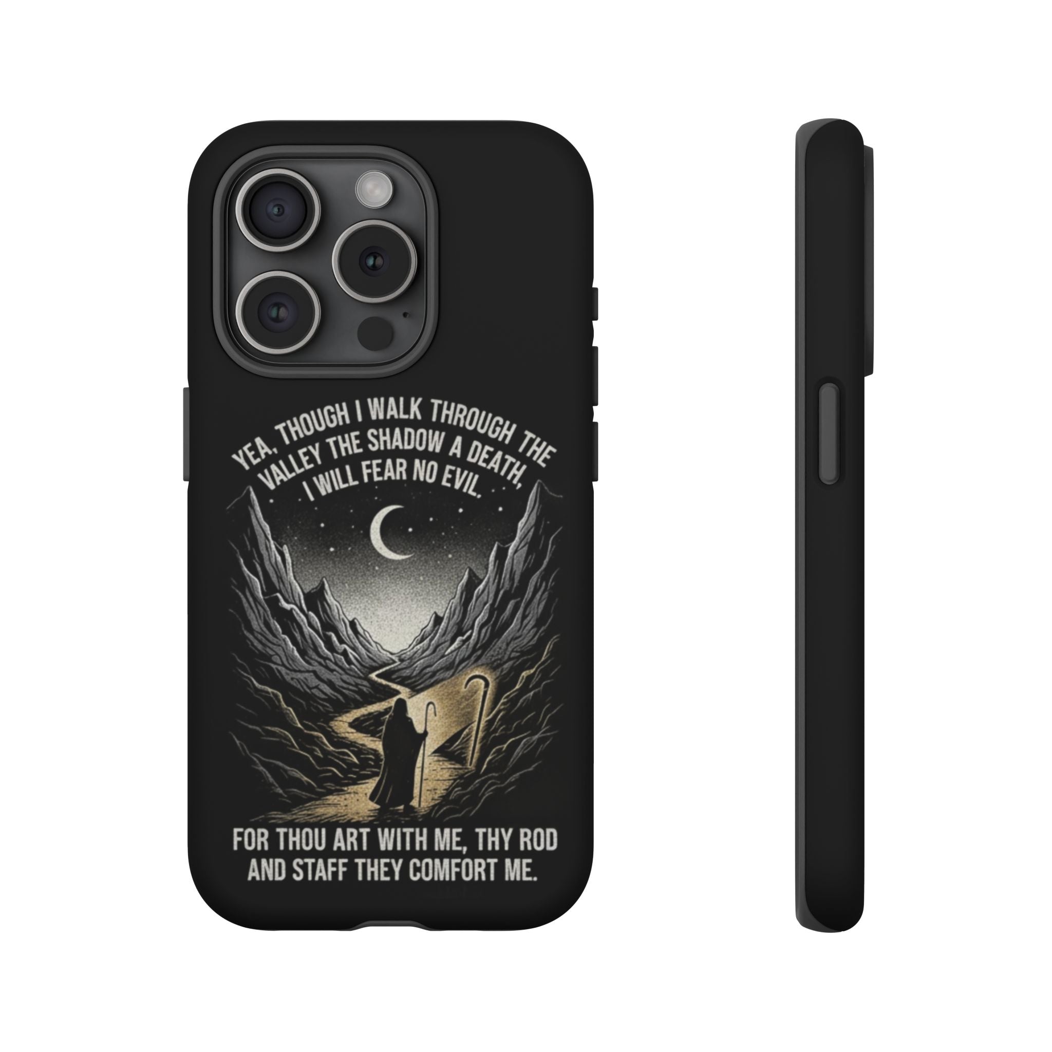Psalm 23 Shepherd Silhouette phone case | Tough Cases