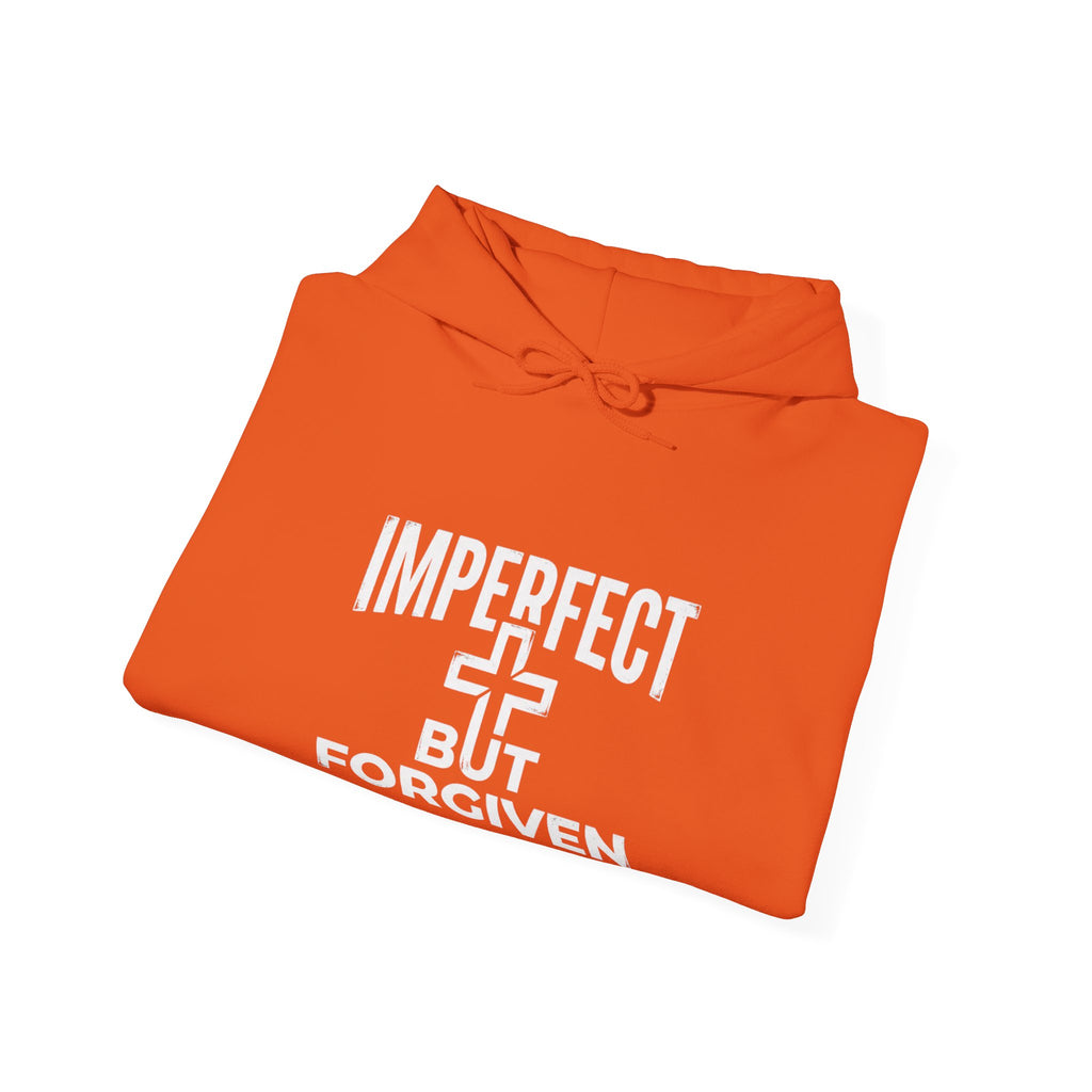 Imperfect But Forgiven Hoodie – Christian Faith Hoodie