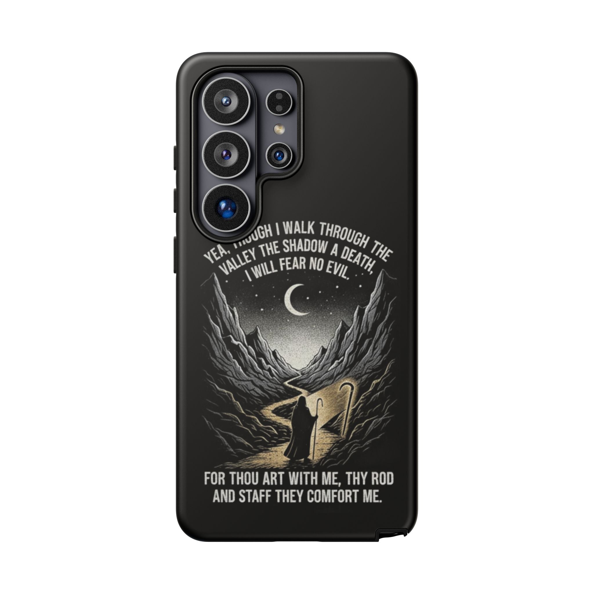 Psalm 23 Shepherd Silhouette phone case | Tough Cases