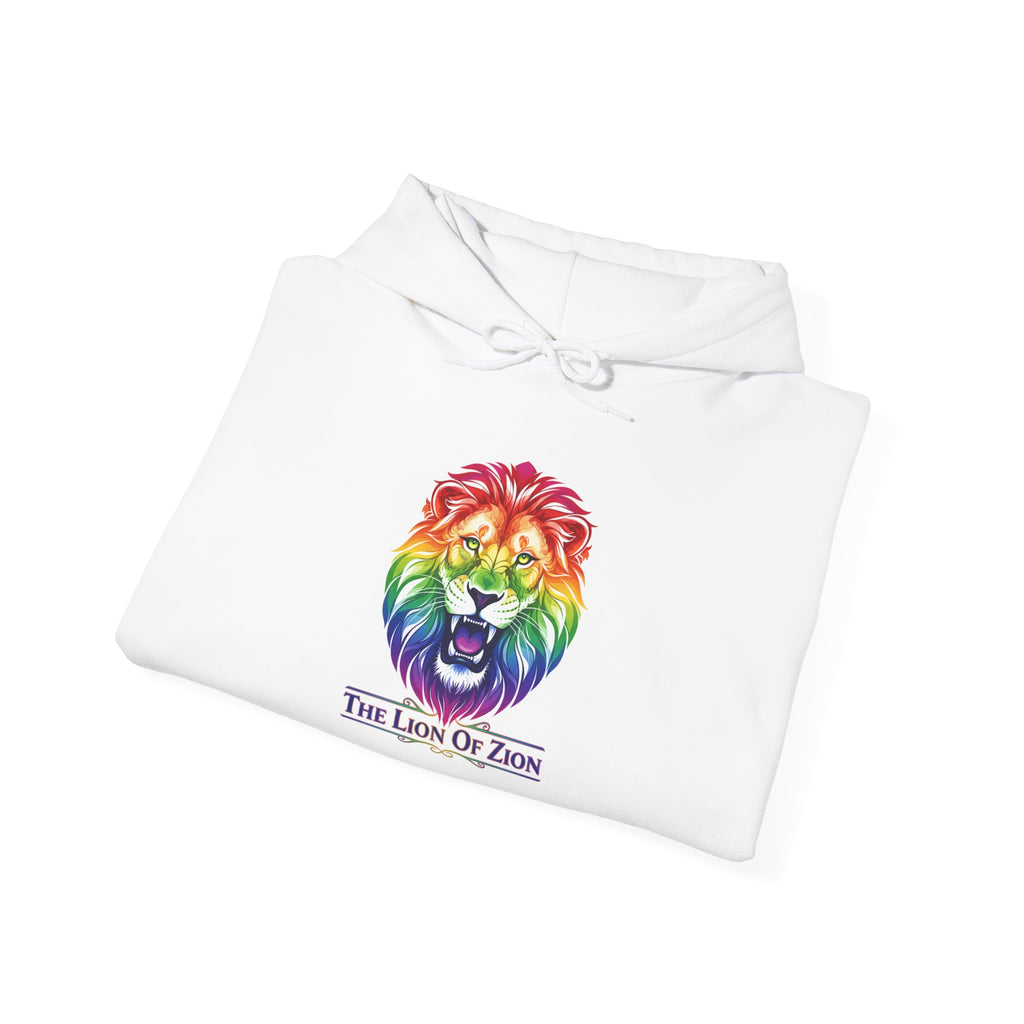 Rainbow Lion of Zion Hoodie