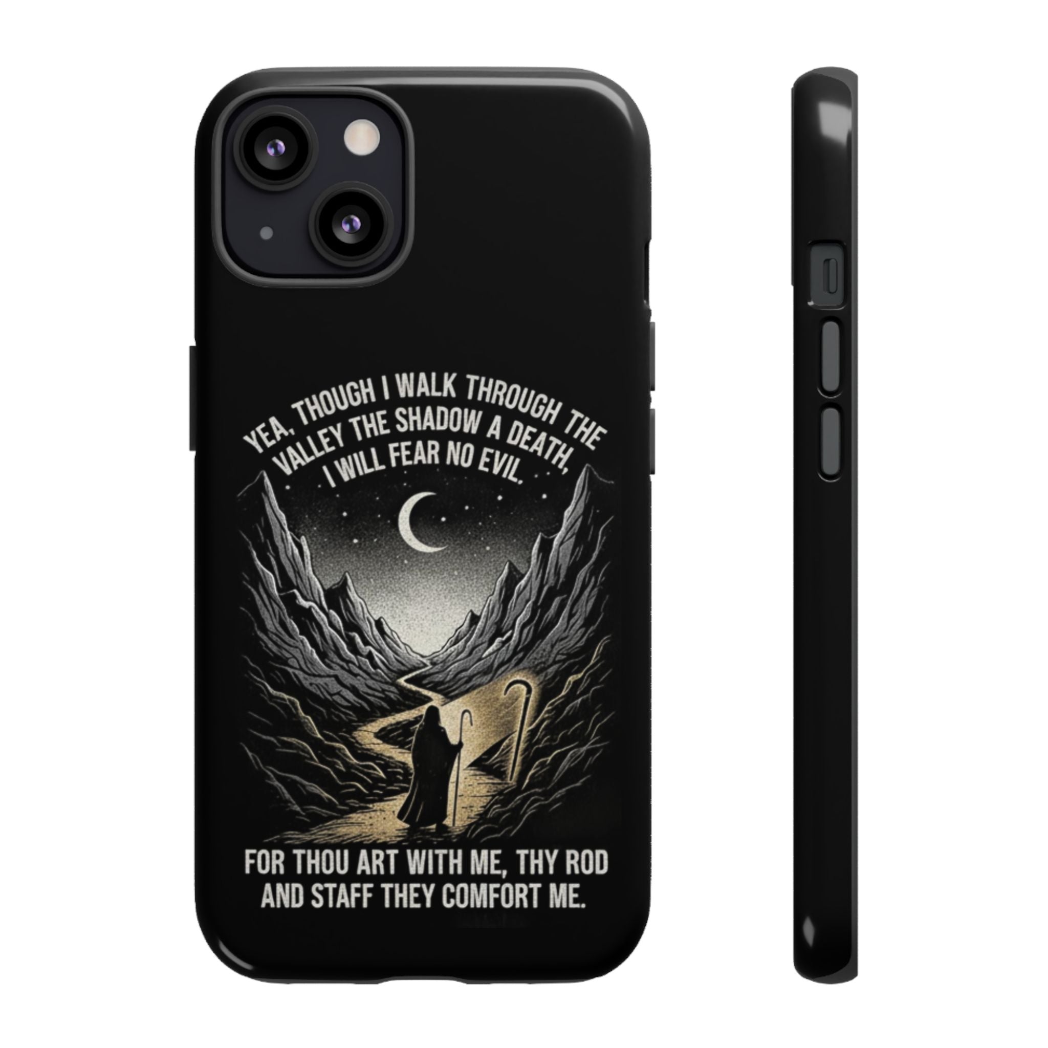 Psalm 23 Shepherd Silhouette phone case | Tough Cases