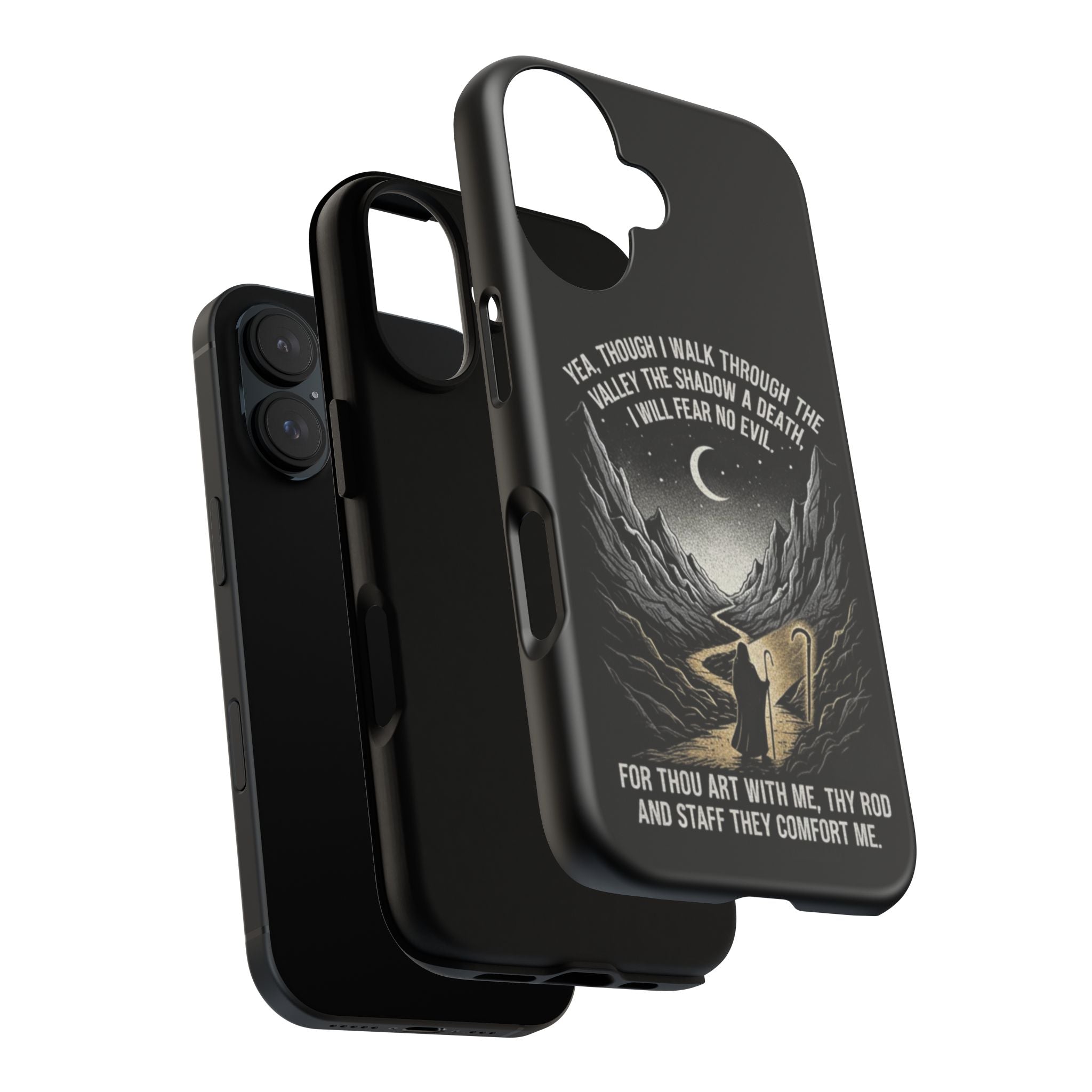 Psalm 23 Shepherd Silhouette phone case | Tough Cases