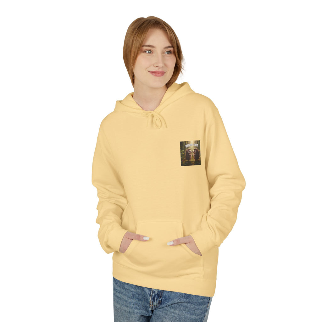 Hedge Hug Hedgehogs Hoodie | Cute Animal Woodland Illustration