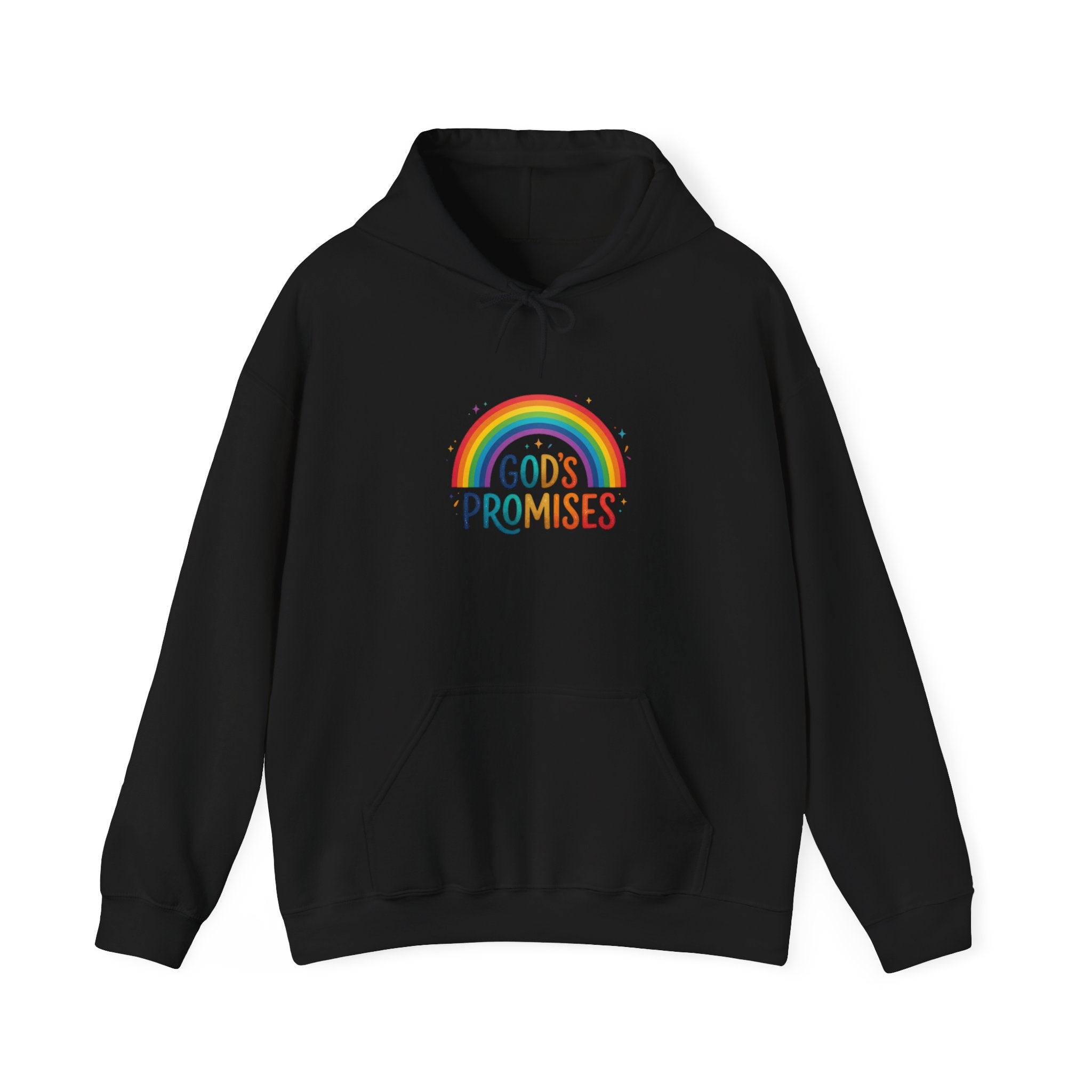 "God's Promises" Rainbow Christian Hoodie
