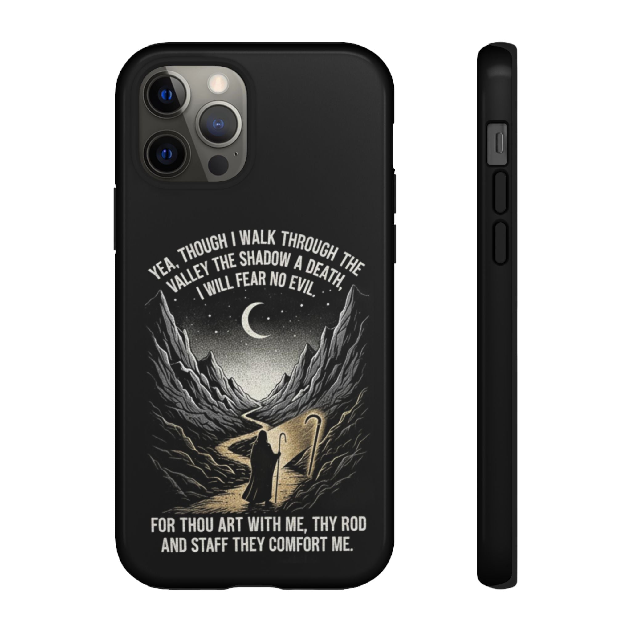 Psalm 23 Shepherd Silhouette phone case | Tough Cases