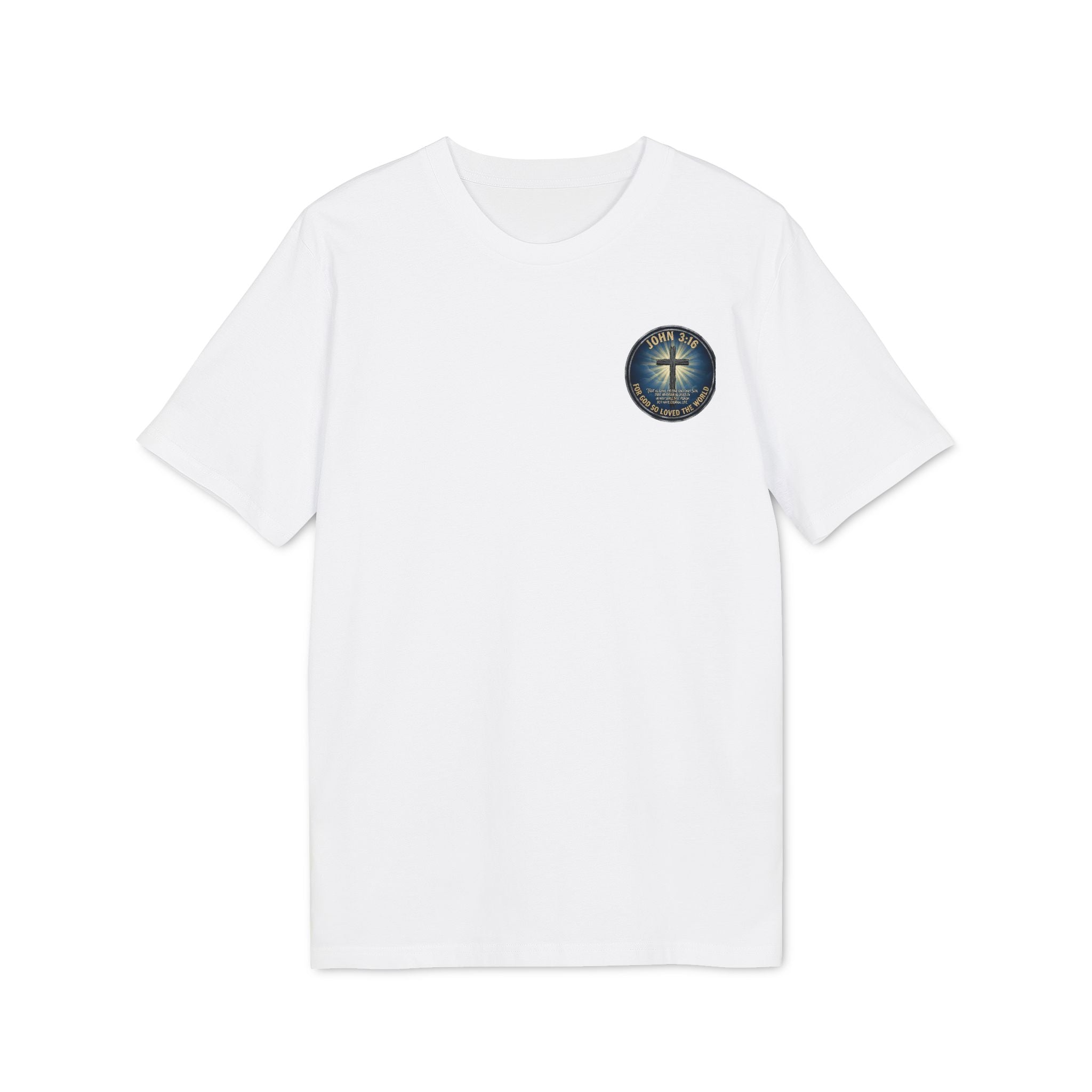 John 3:16 Cross T-shirt | Christian Faith Scripture Tee
