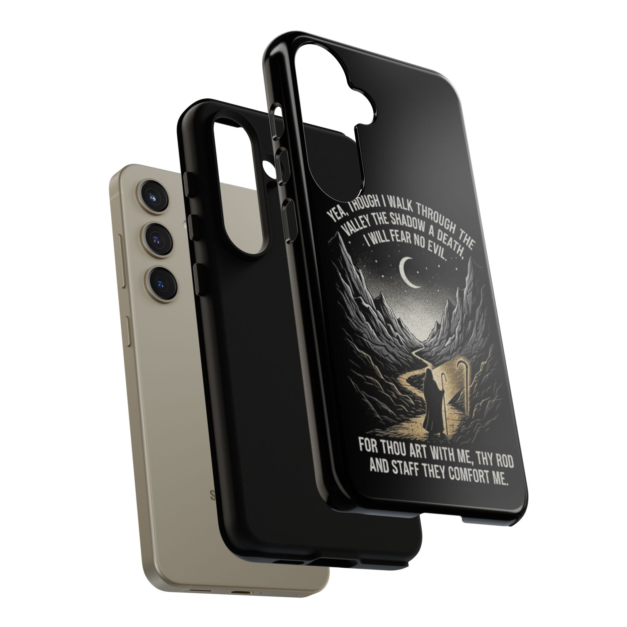 Psalm 23 Shepherd Silhouette phone case | Tough Cases
