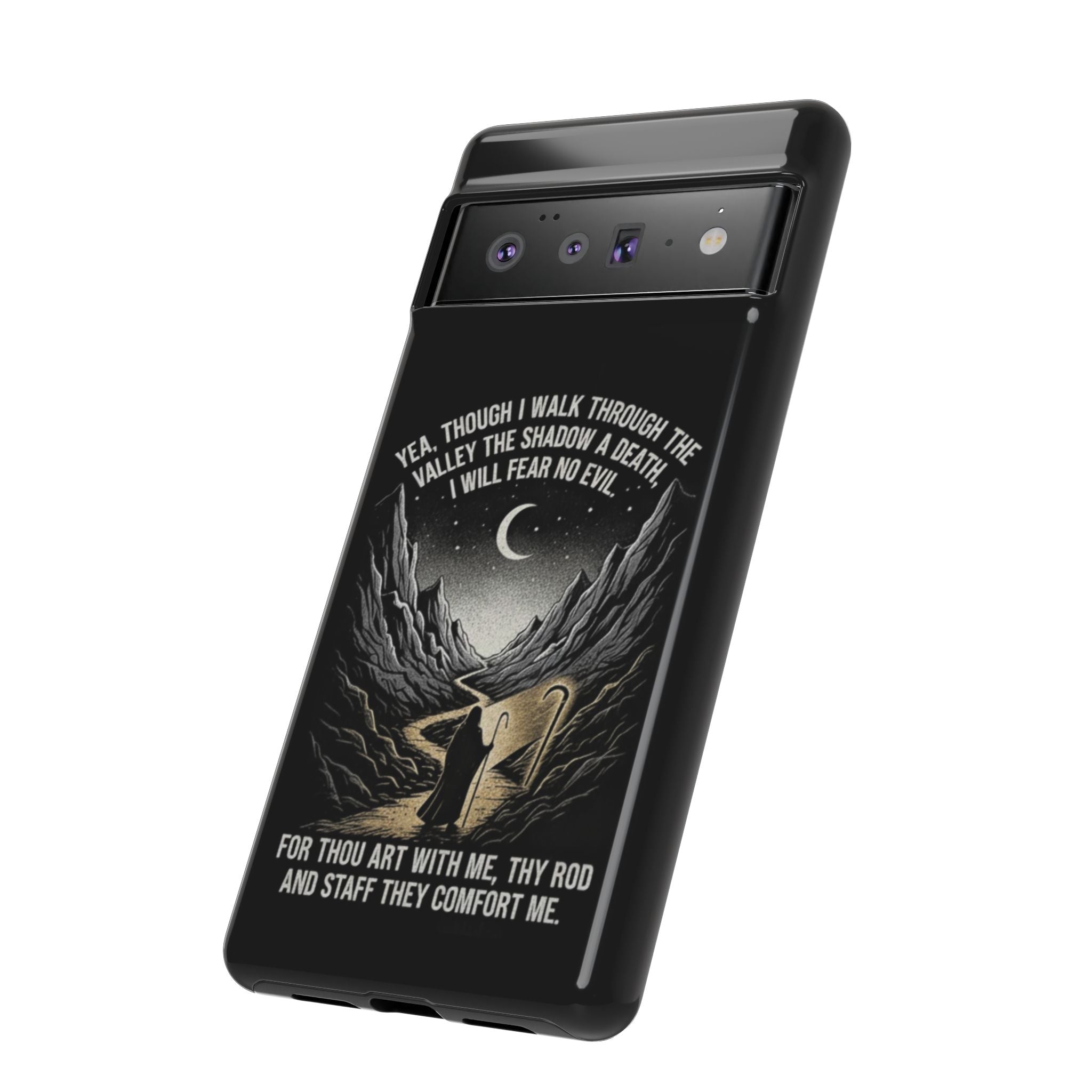 Psalm 23 Shepherd Silhouette phone case | Tough Cases