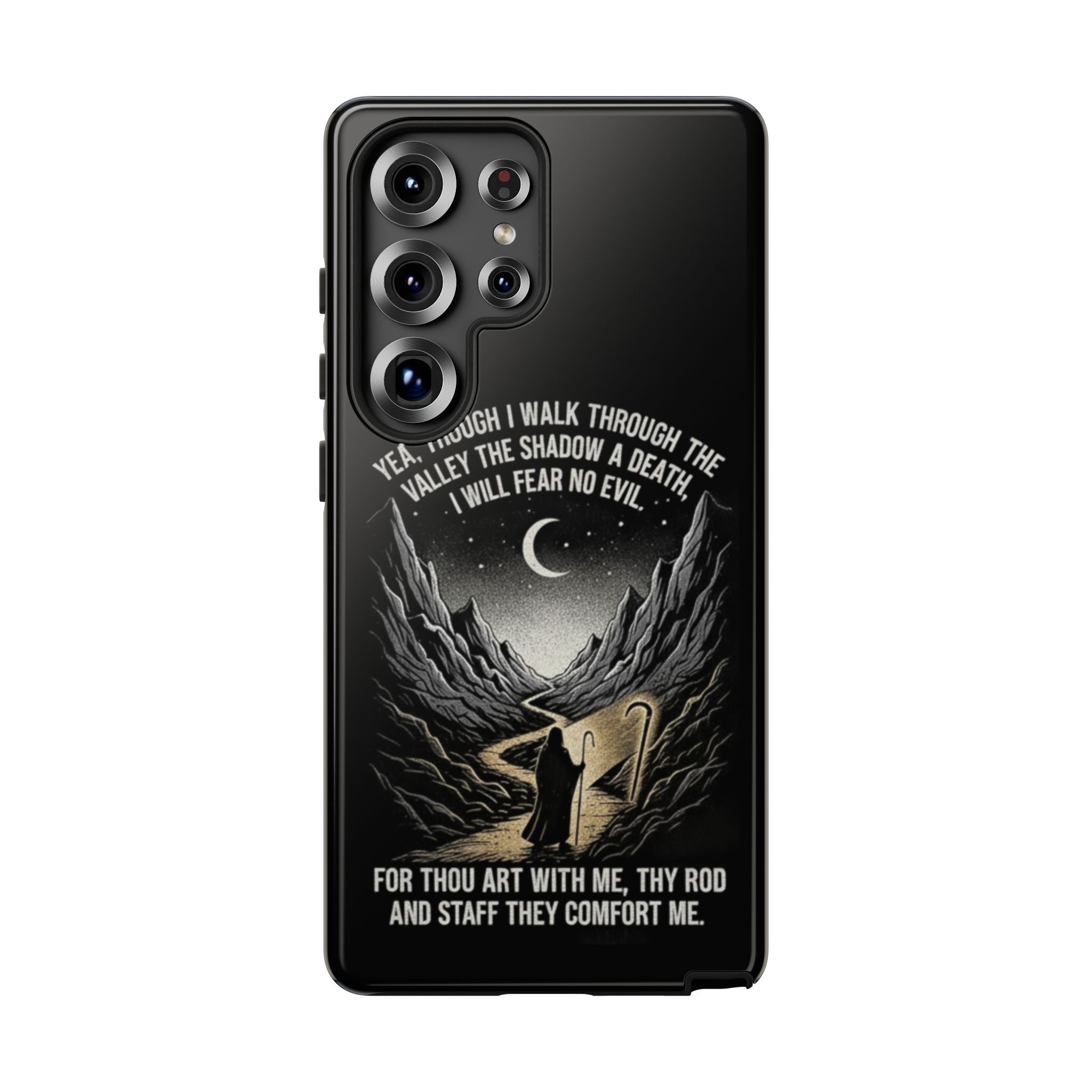 Psalm 23 Shepherd Silhouette phone case | Tough Cases