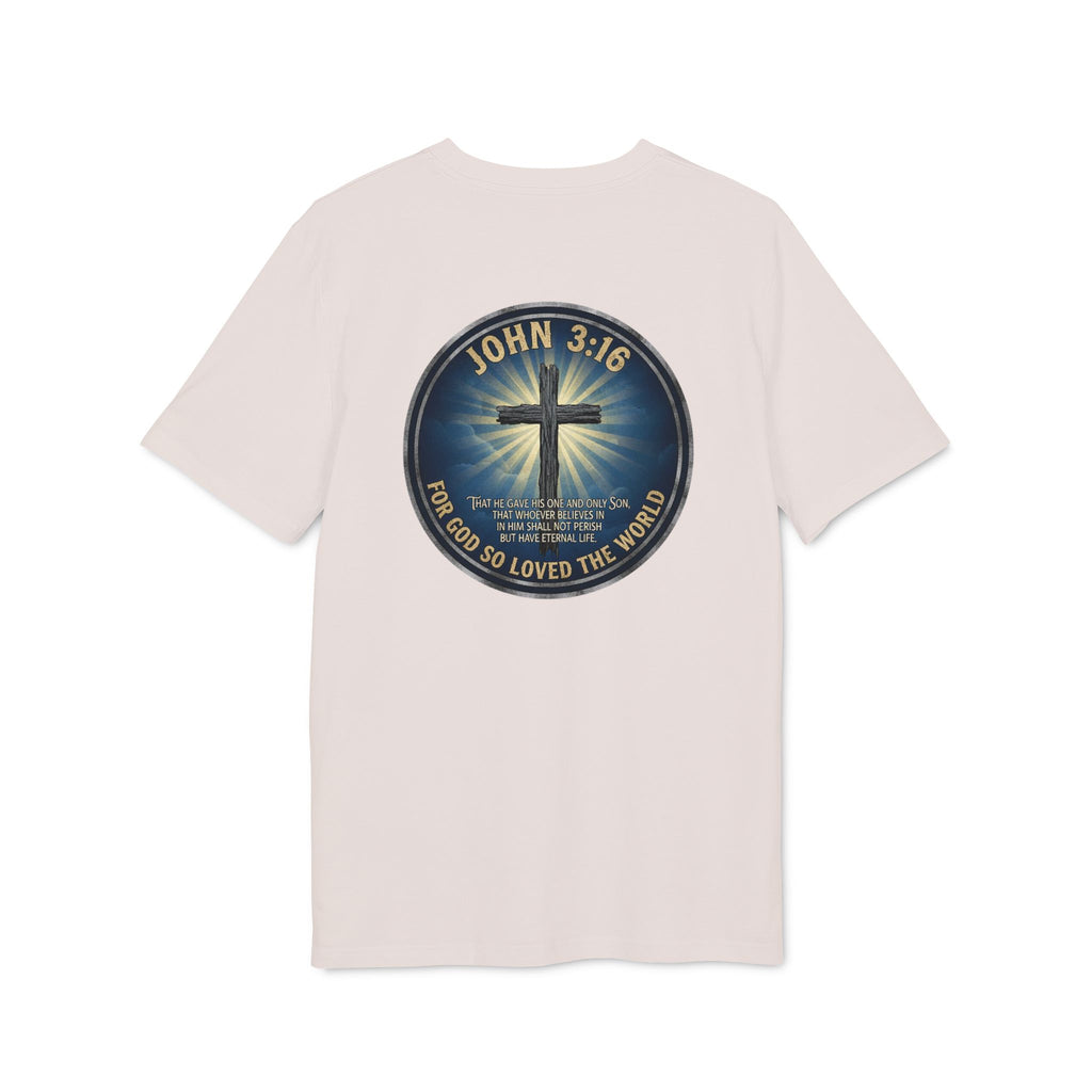 John 3:16 Cross T-shirt | Christian Faith Scripture Tee