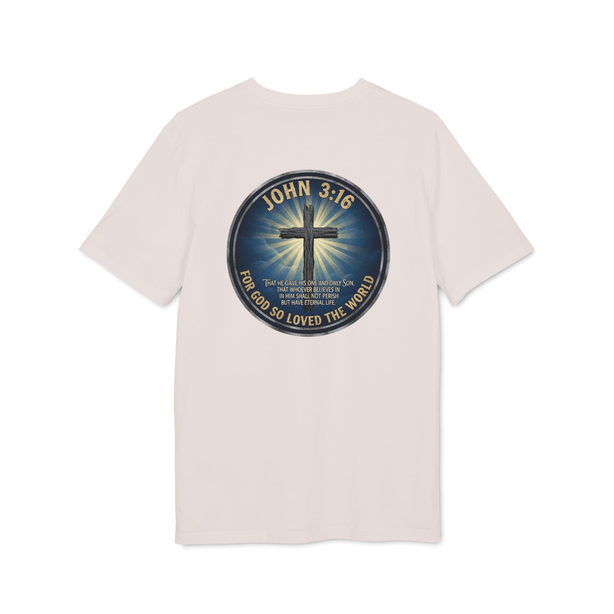 John 3:16 Cross T-shirt | Christian Faith Scripture Tee