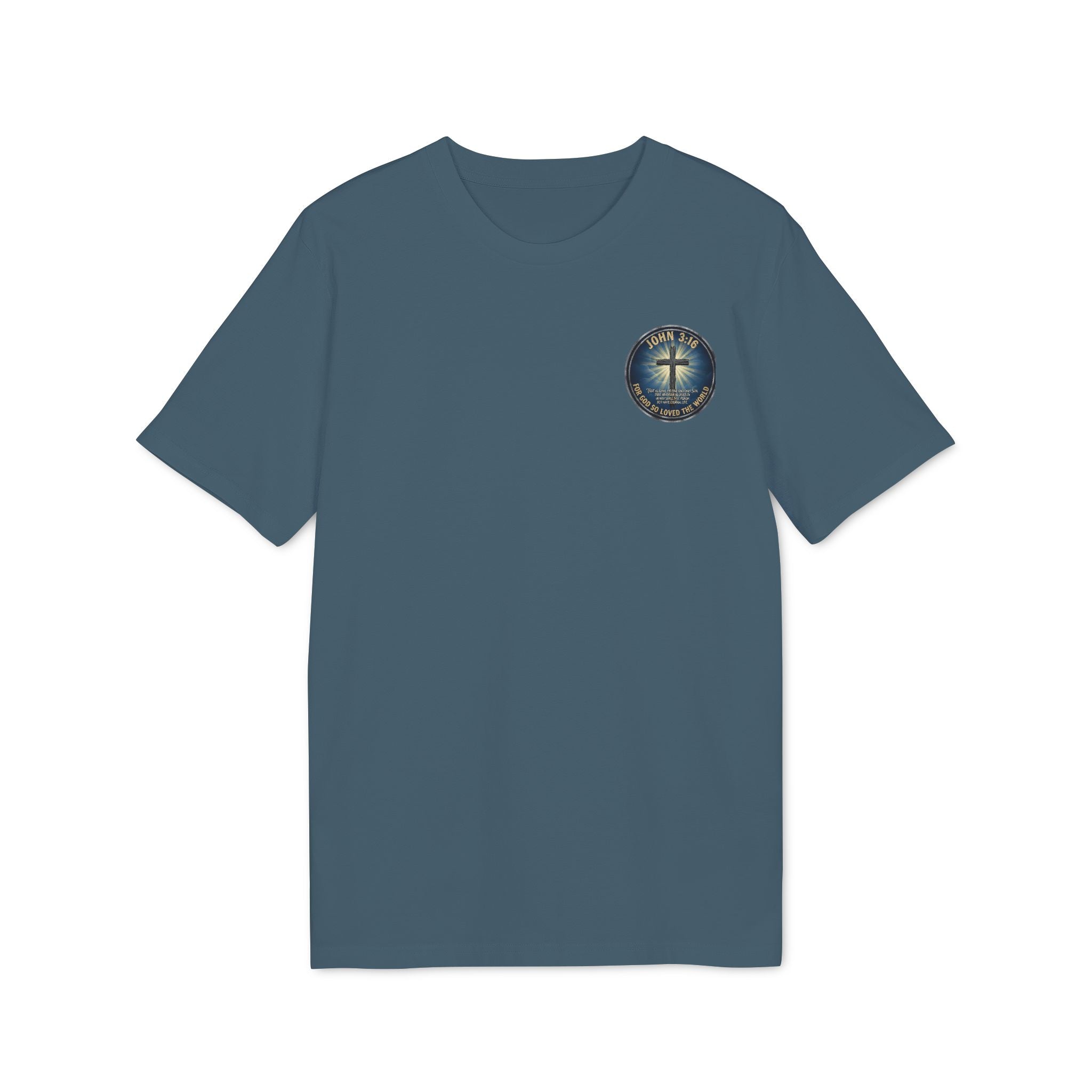 John 3:16 Cross T-shirt | Christian Faith Scripture Tee