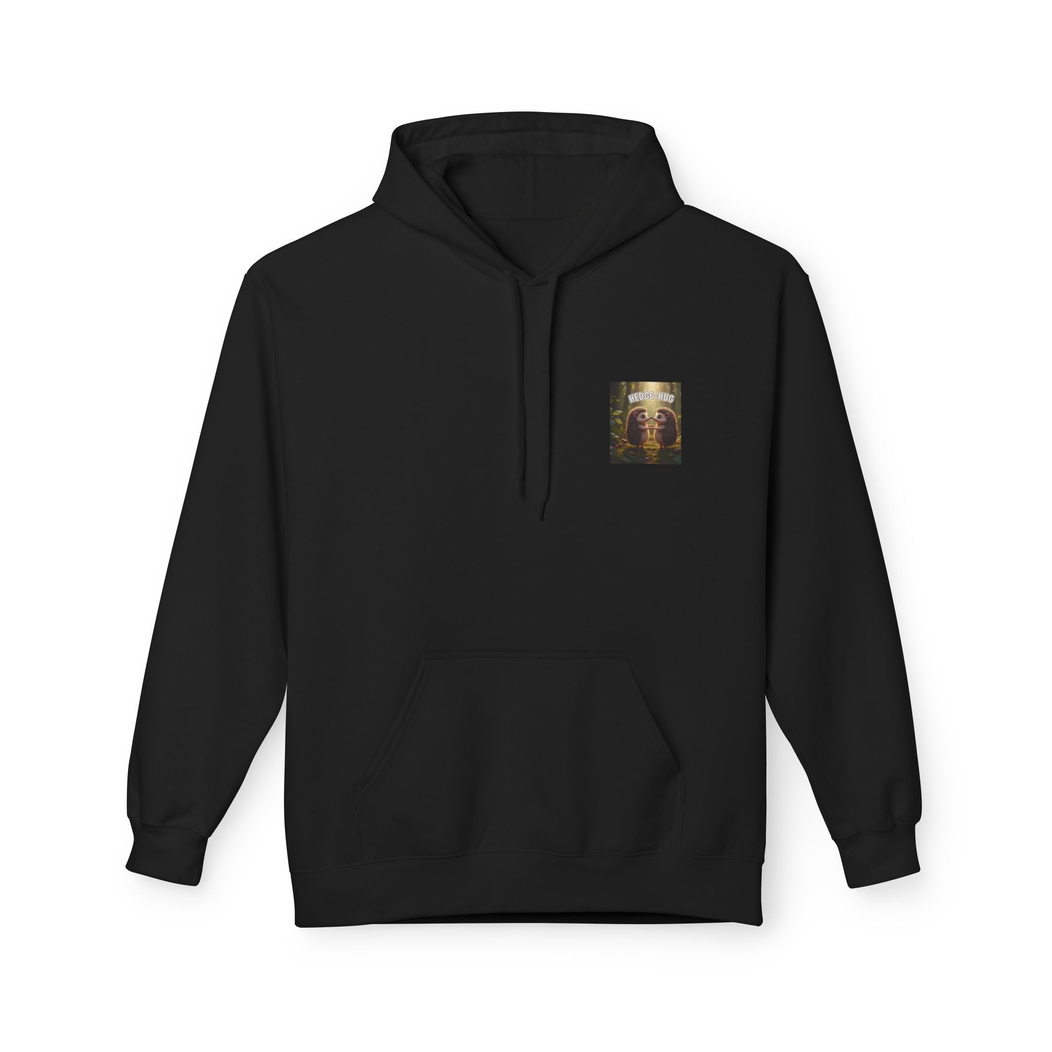 Hedge Hug Hedgehogs Hoodie | Cute Animal Woodland Illustration