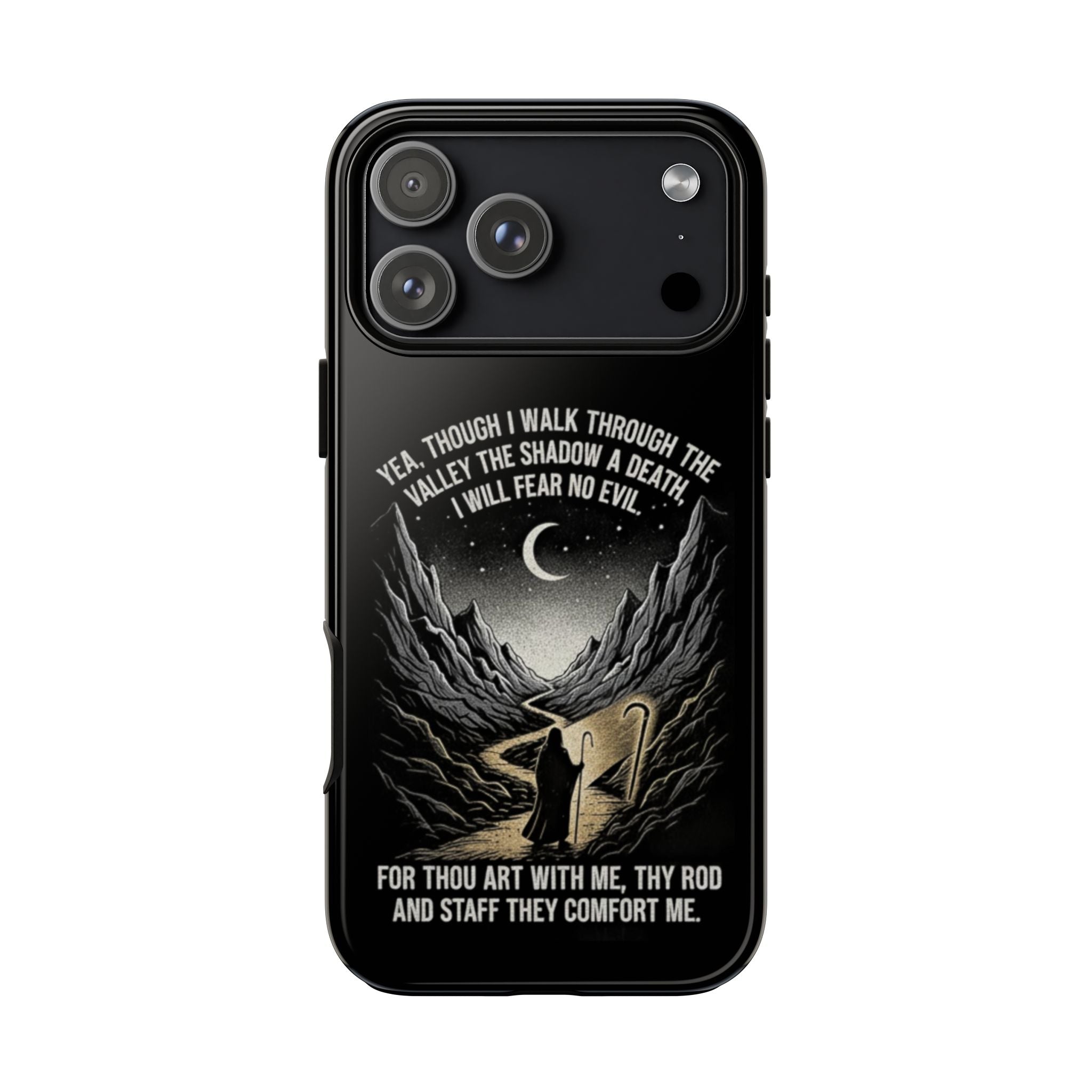 Psalm 23 Shepherd Silhouette phone case | Tough Cases