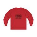 Long Sleeve Tee - Saved by Faith, Not by Deeds
