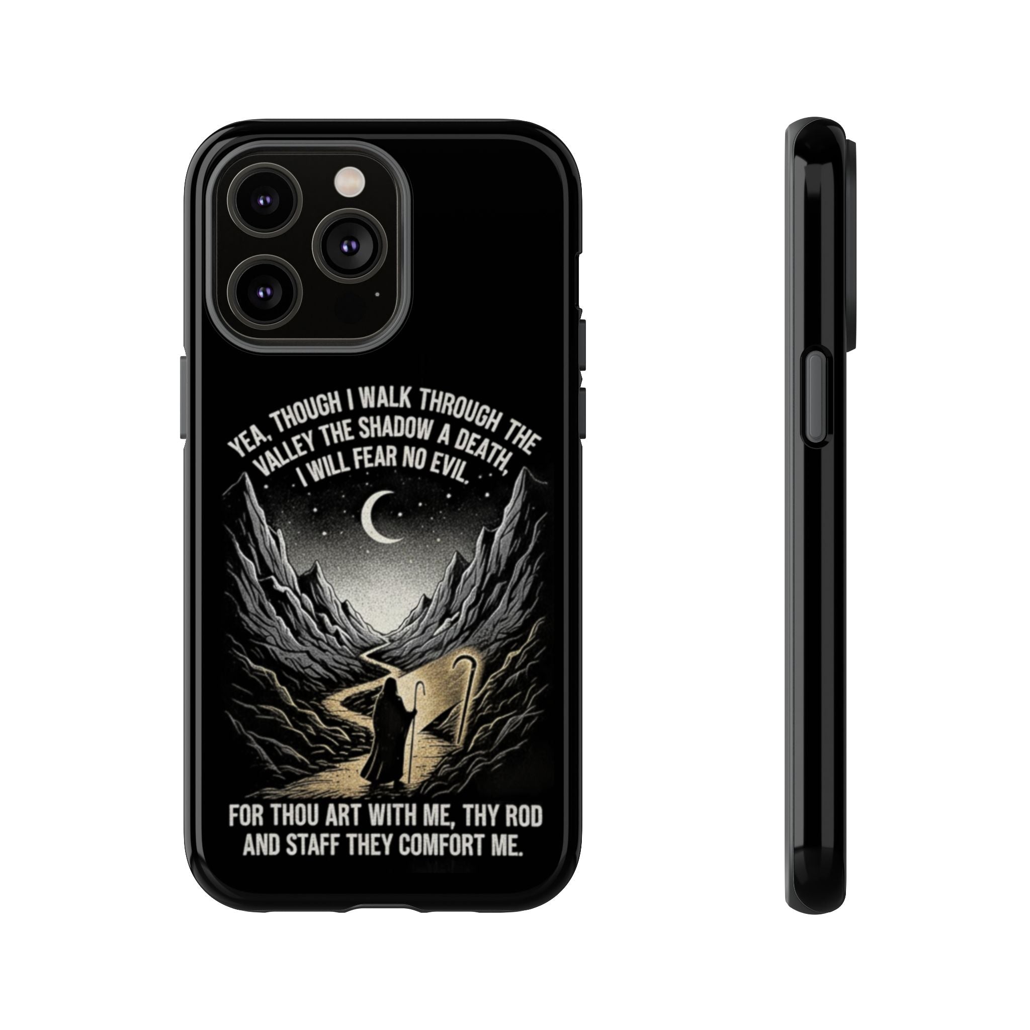 Psalm 23 Shepherd Silhouette phone case | Tough Cases