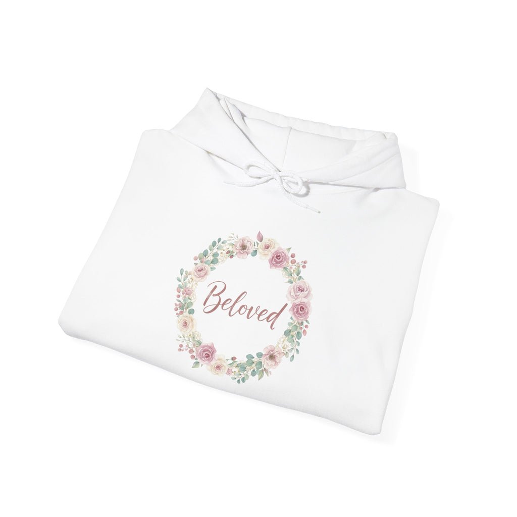 Beloved Floral Wreath Hoodie USA