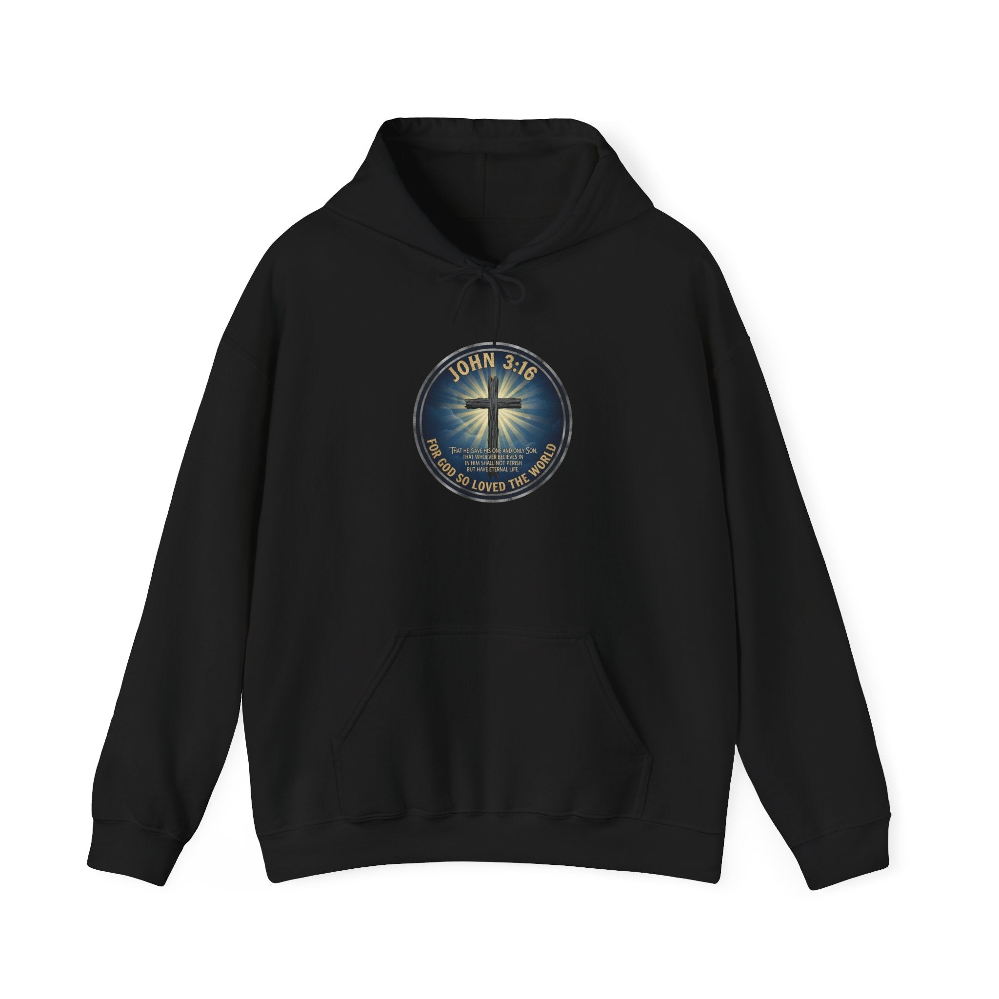 John 3:16 Inspirational Hoodie