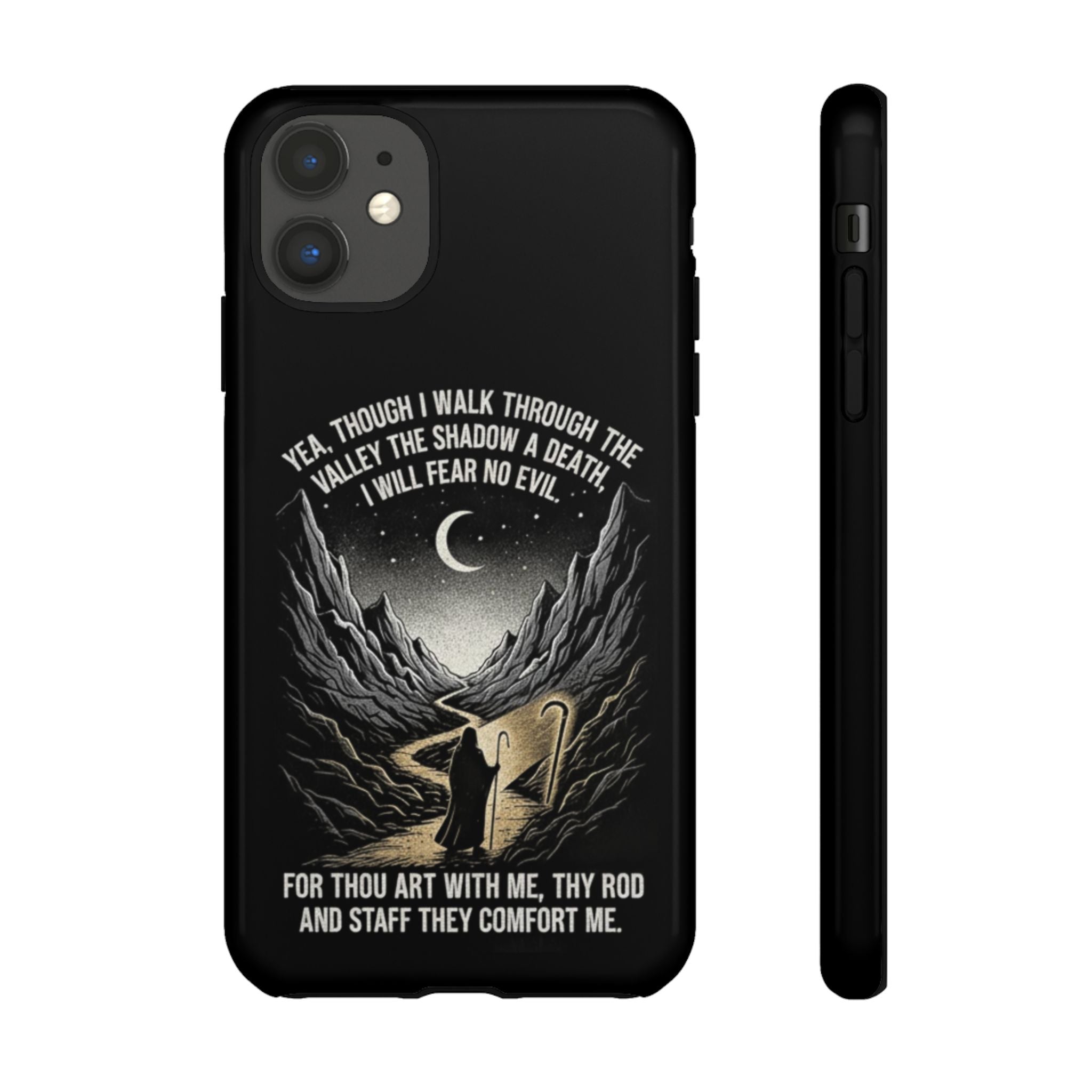 Psalm 23 Shepherd Silhouette phone case | Tough Cases